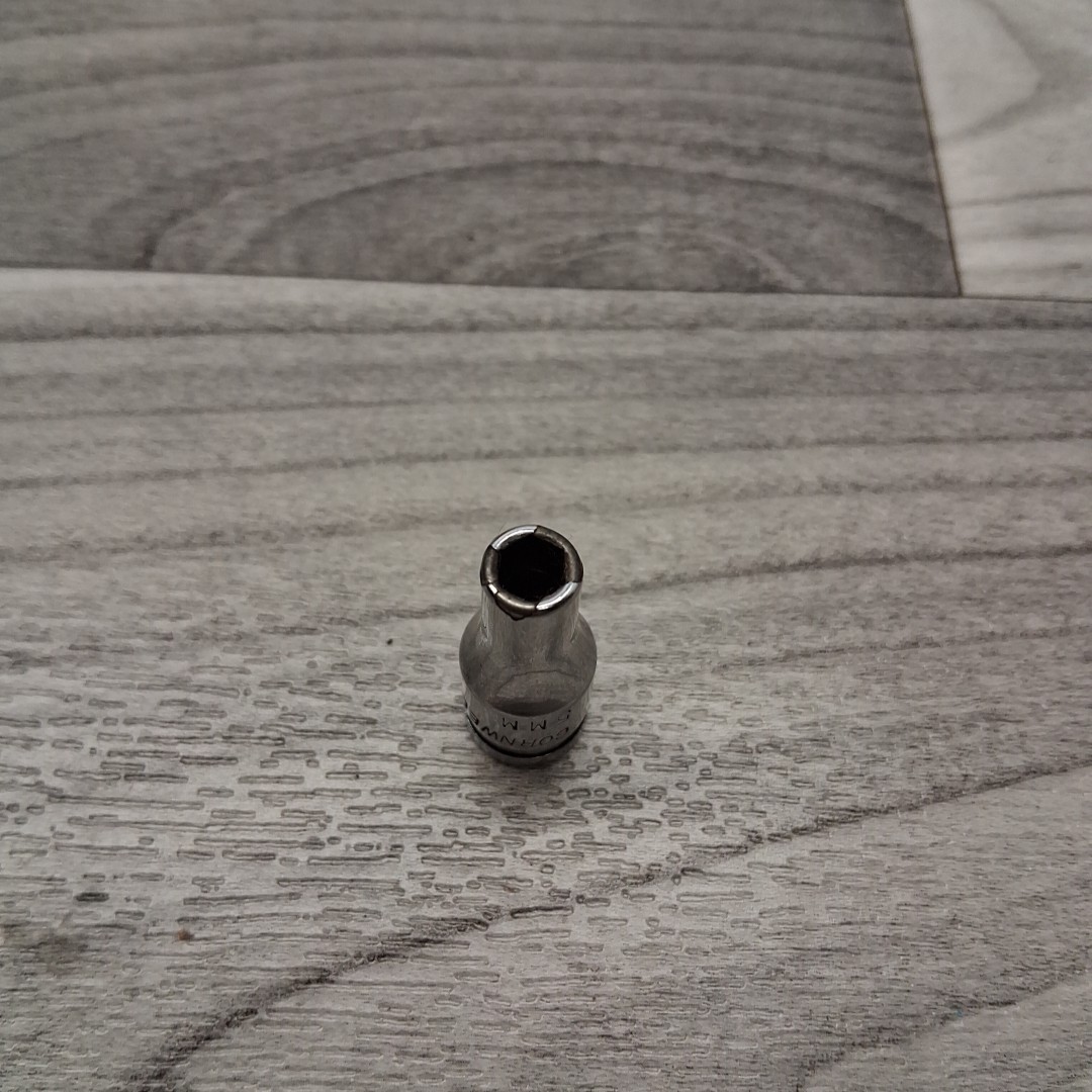 Cornwell Tools 1/4″ Drive 6pt Semi Deep Metric Socket 5mm TM0205ML