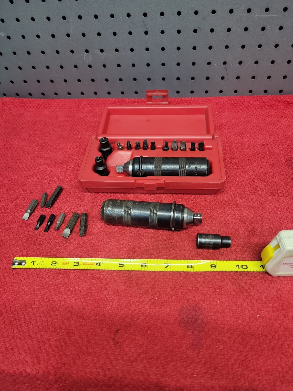 MAC Tools ID67 3/8″ Drive Hand Impact Driver Set W/Case USA 🇺🇸