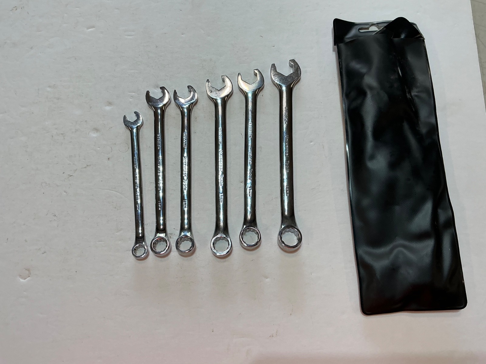 Universal Tools 6 pc metric rapid wrench set 8mm to 14mm