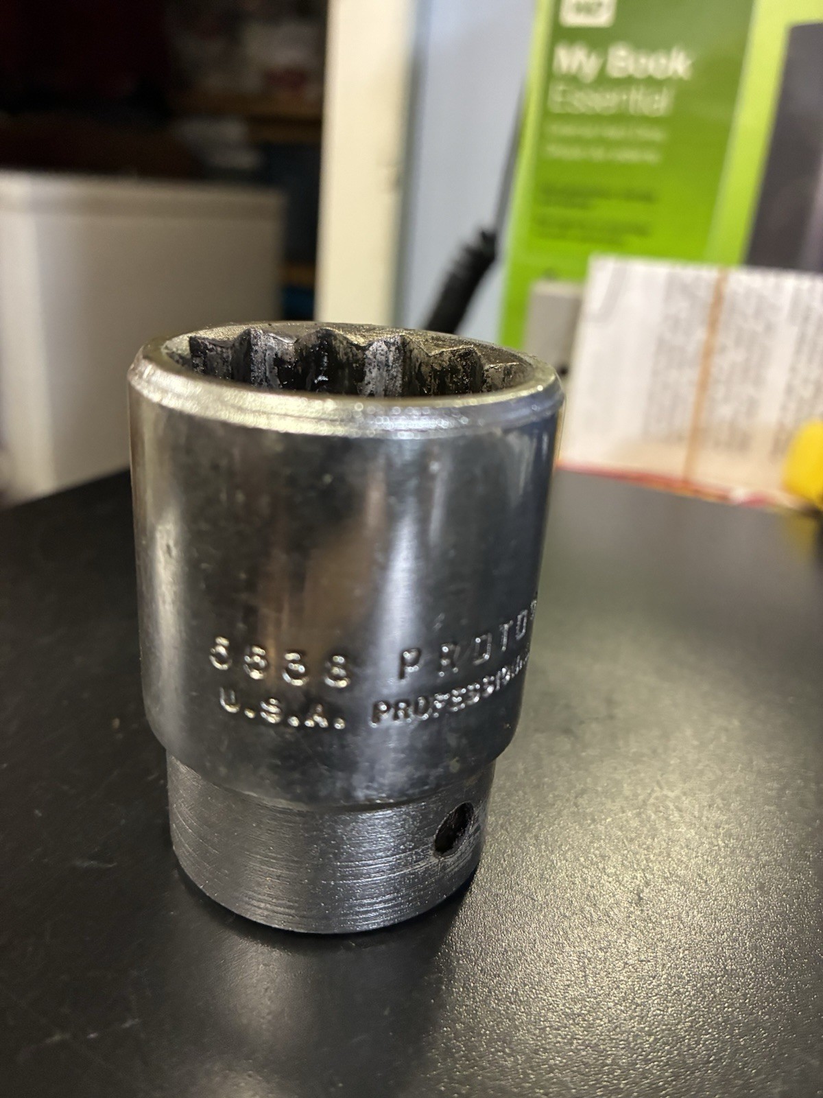 PROTO 5538, 1-3/16, 3/4″ Drive Professional 12 Point Socket