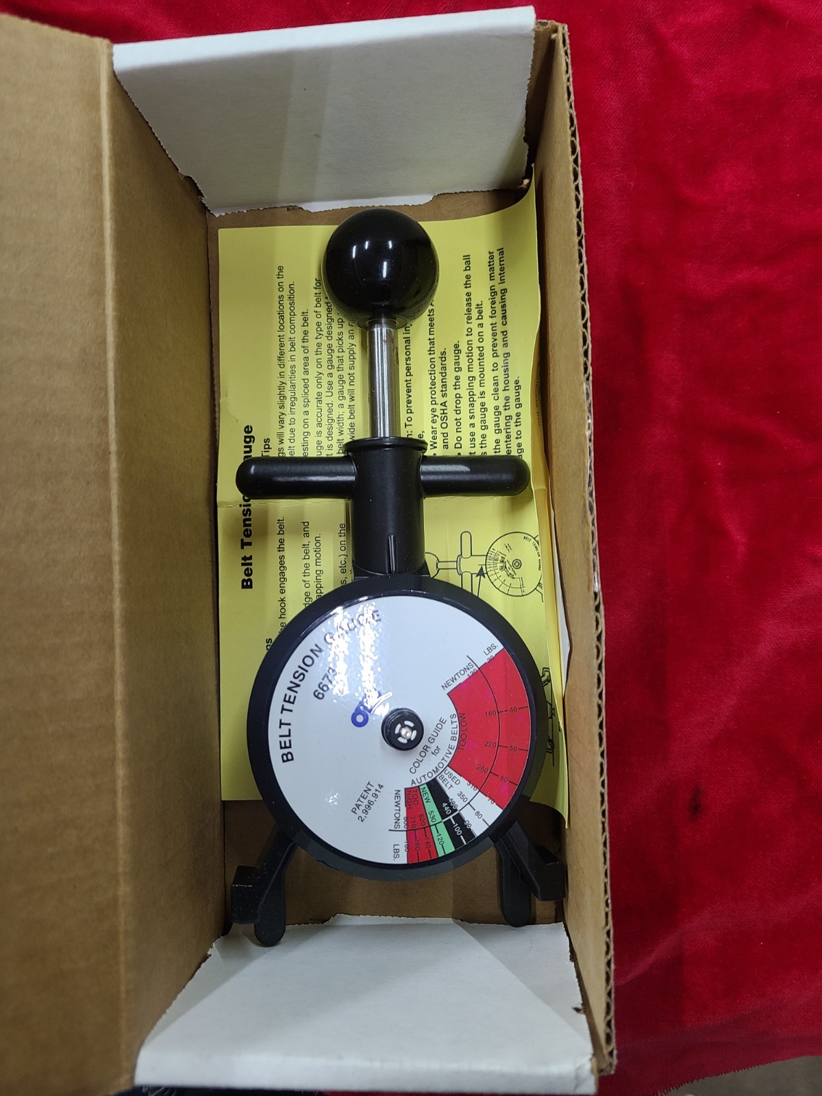 OTC Belt Tension Gauge 6673