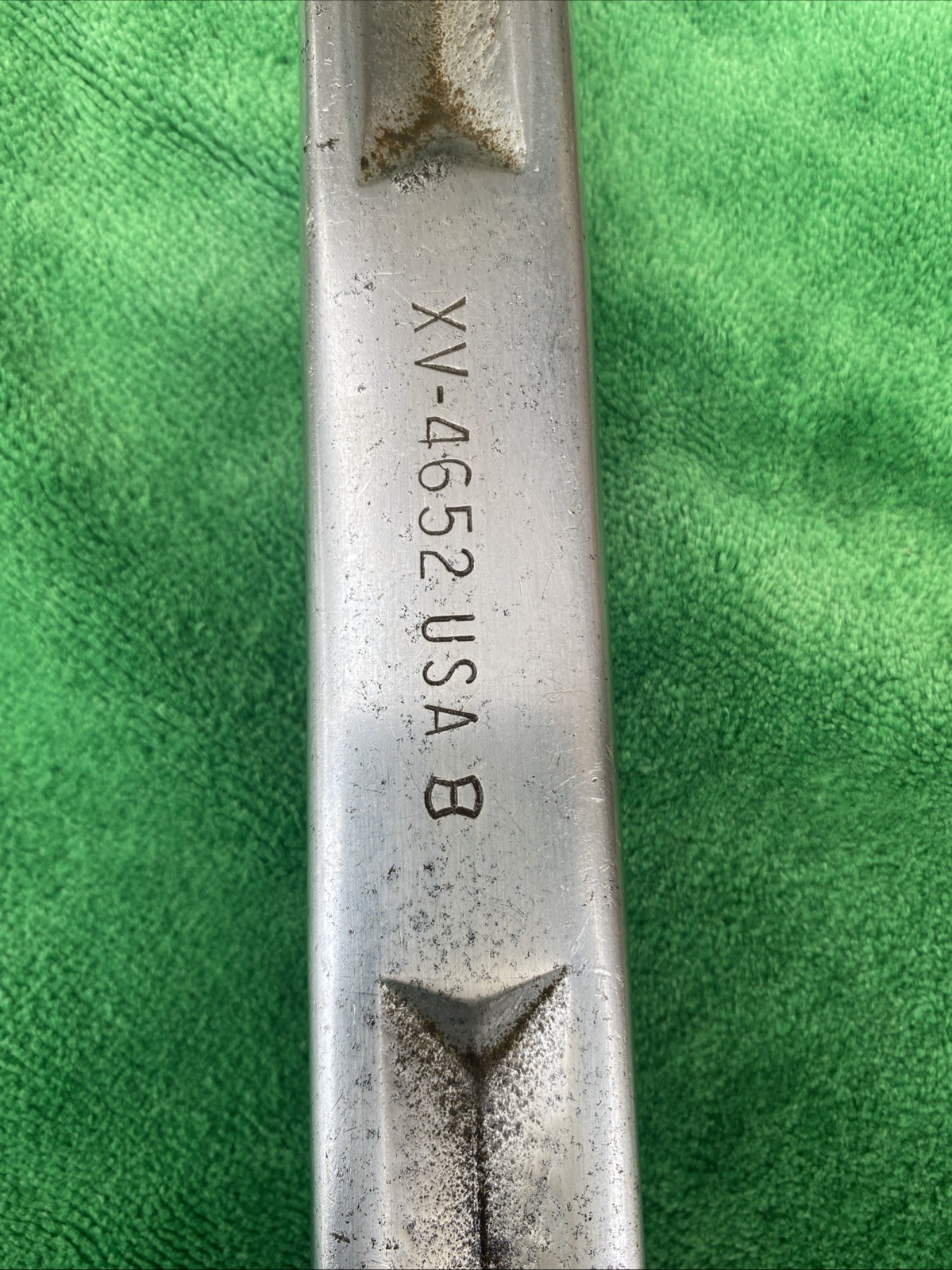 Vintage Snap On Offset Combination Wrench XV-4652 1 7/16 – 1 5/8 Made In USA
