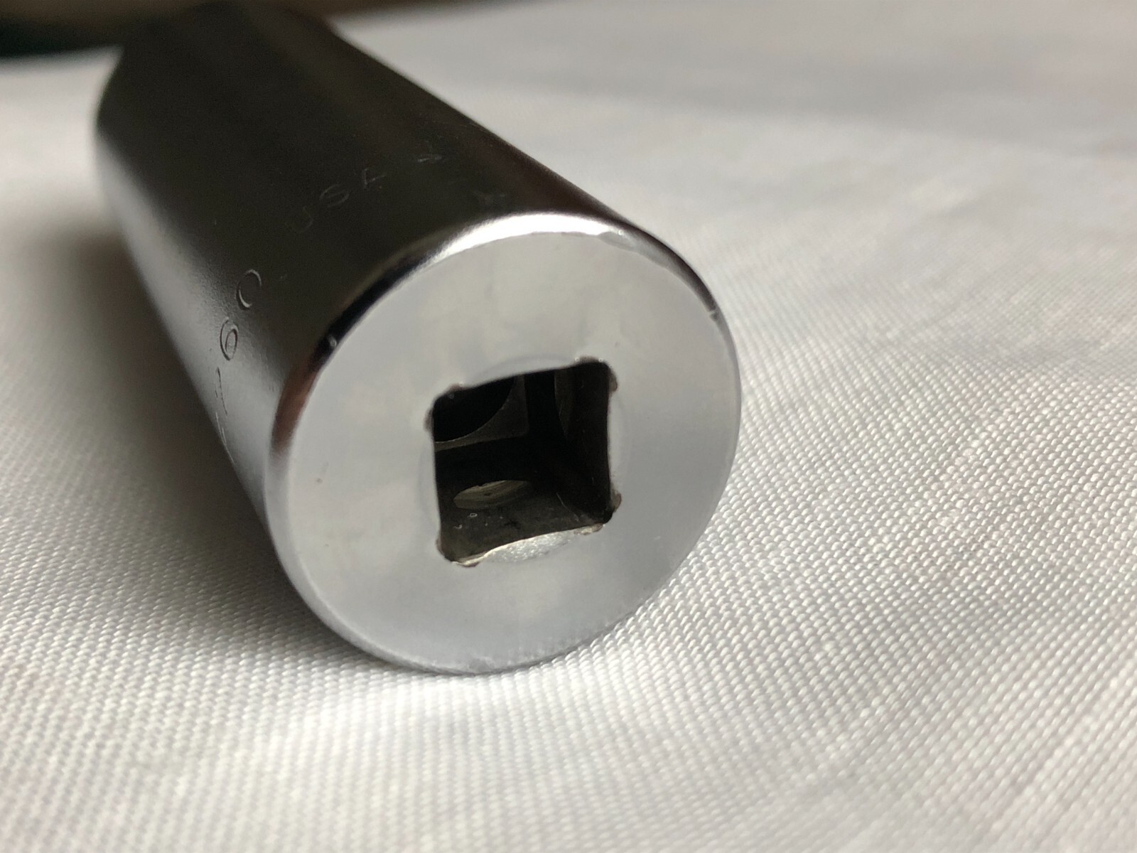 Blue-Point 13/16″ 3/8″-Drive Deep Socket 6-Point UF260 Matte Silver USA
