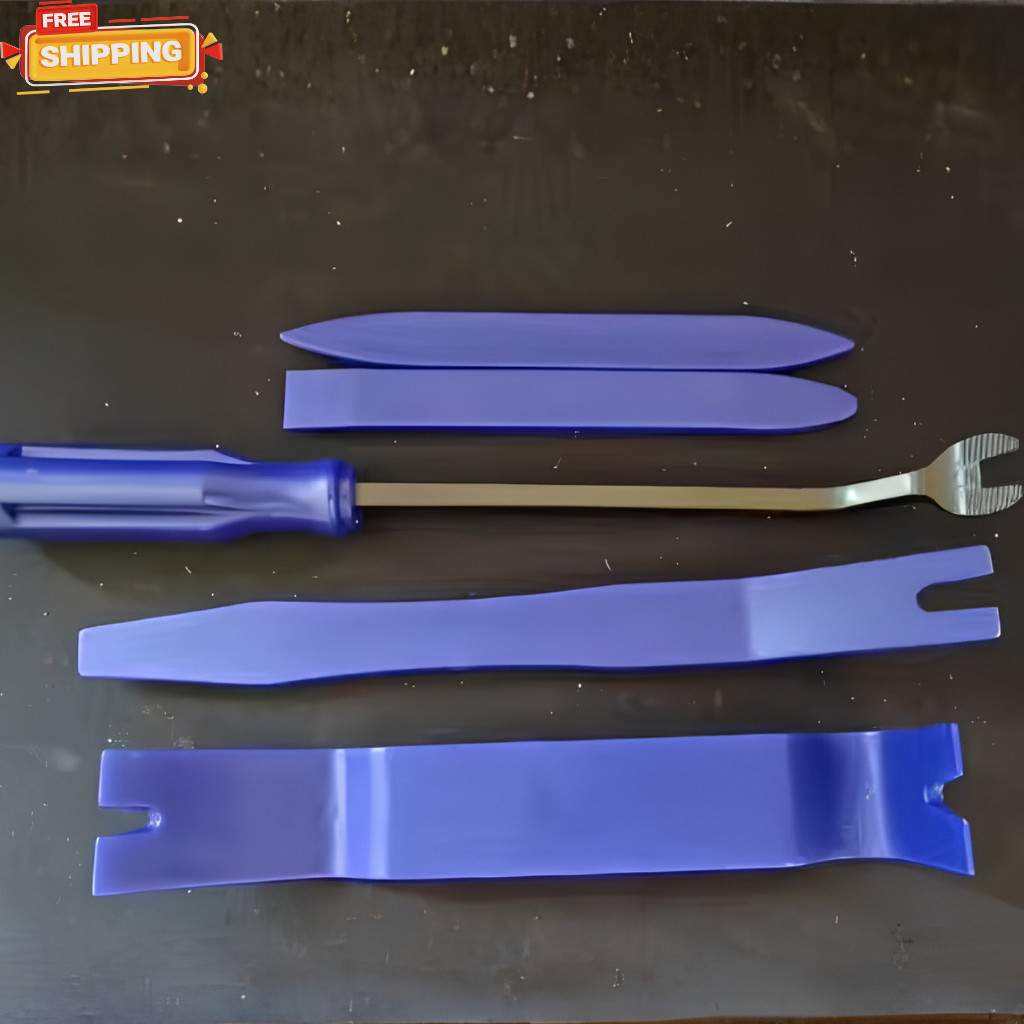 5PCS Auto Trim Removal Tool Kit Car Door Panel Dash Radio Interior Pry Tools Set