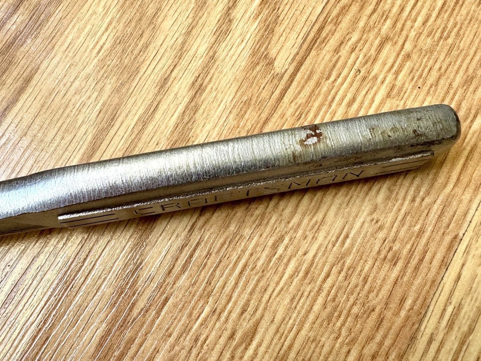 Vtg Craftsman 1/2” Drive Ratchet -VF-44985 =Forged In USA Quick Release 10.25”