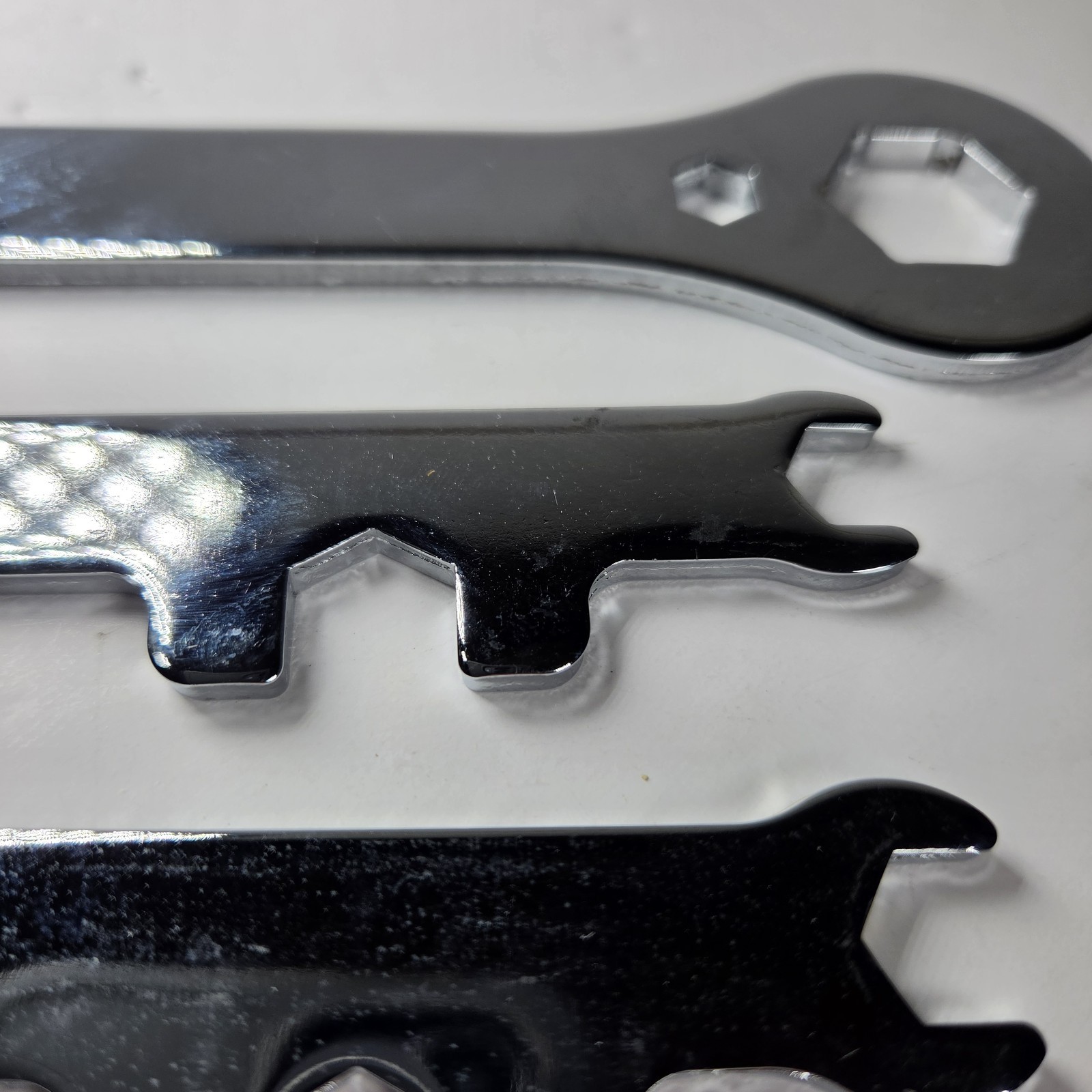Harley Davidson Tool Set Axle Wrench 36mm 3/4″ + Standard & Metric Wrenches (3)
