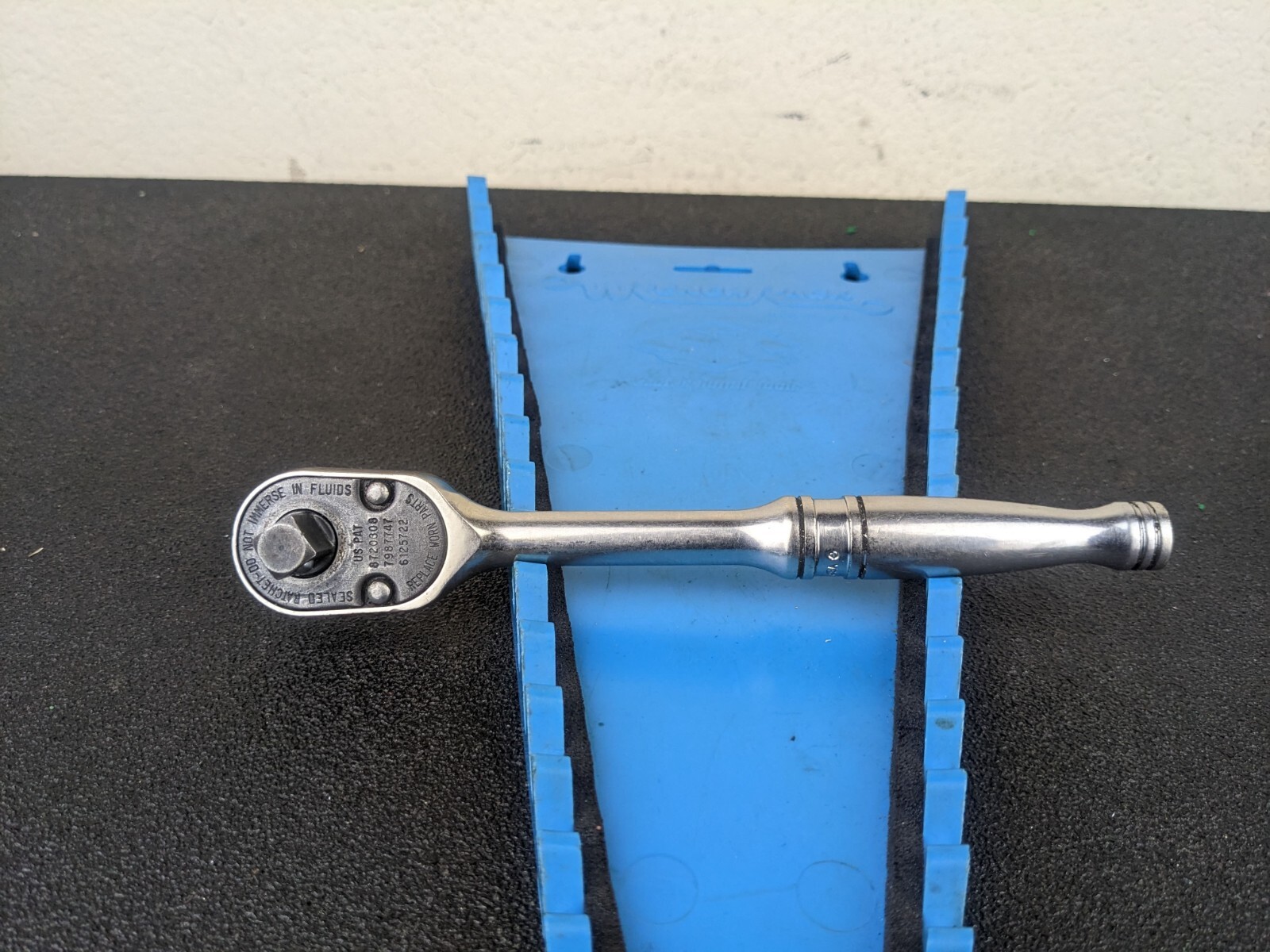 #bk288 Snap-on Tools Socket Ratchet 3/8″ Drive F80FOD F80 FOD Chrome 7″ USA