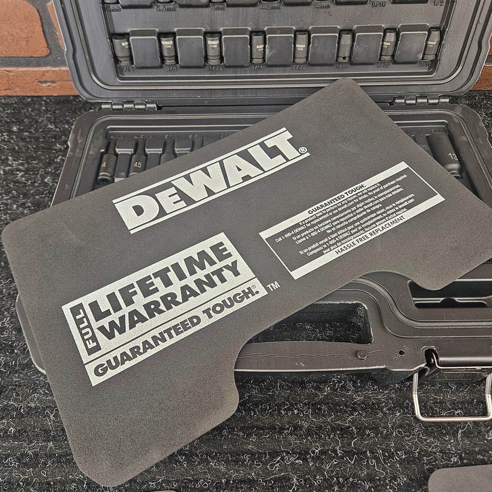 Dewalt DWMT19251 1/4″ Drive MM/SAE Impact Rated Socket Set-***NEW***