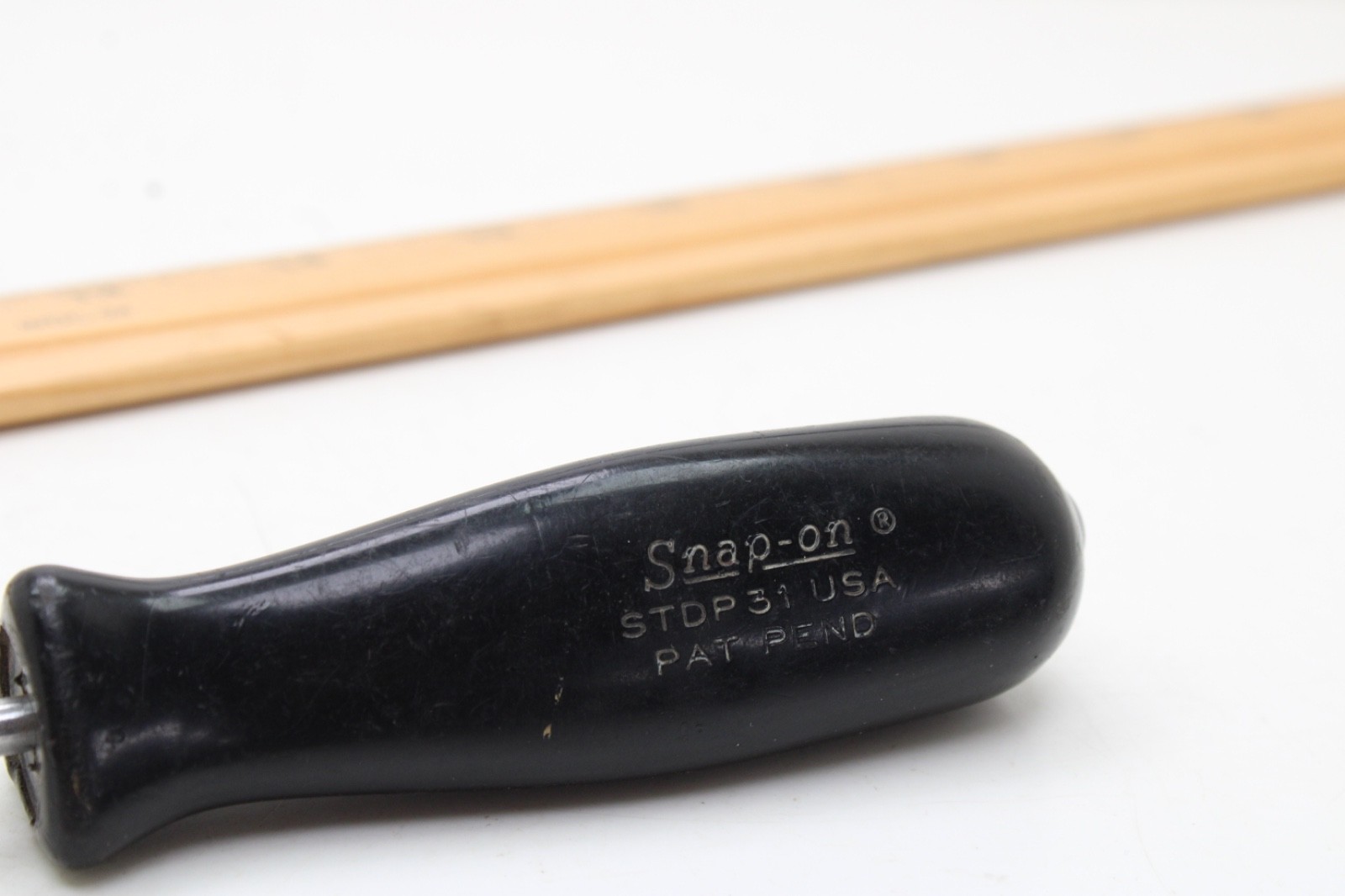 Snap-on SDDP31 No 1 Philips Head Screwdriver Black Hard Handle USA