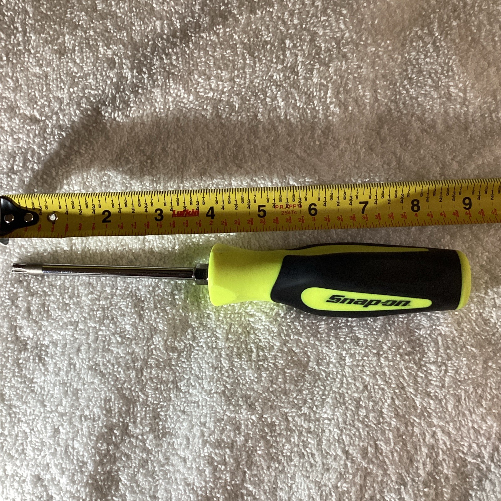 USED Snap-on Tools HI-VIZ Soft Grip T30 Torx Screwdriver SGDTX430BHV
