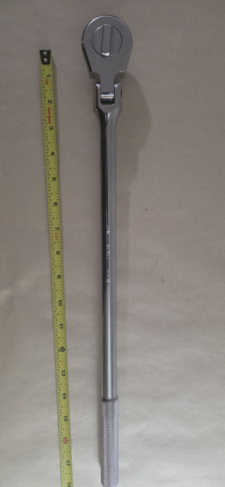 Sk 1/2 Drive Professional Flex Head Ratchet Round Head