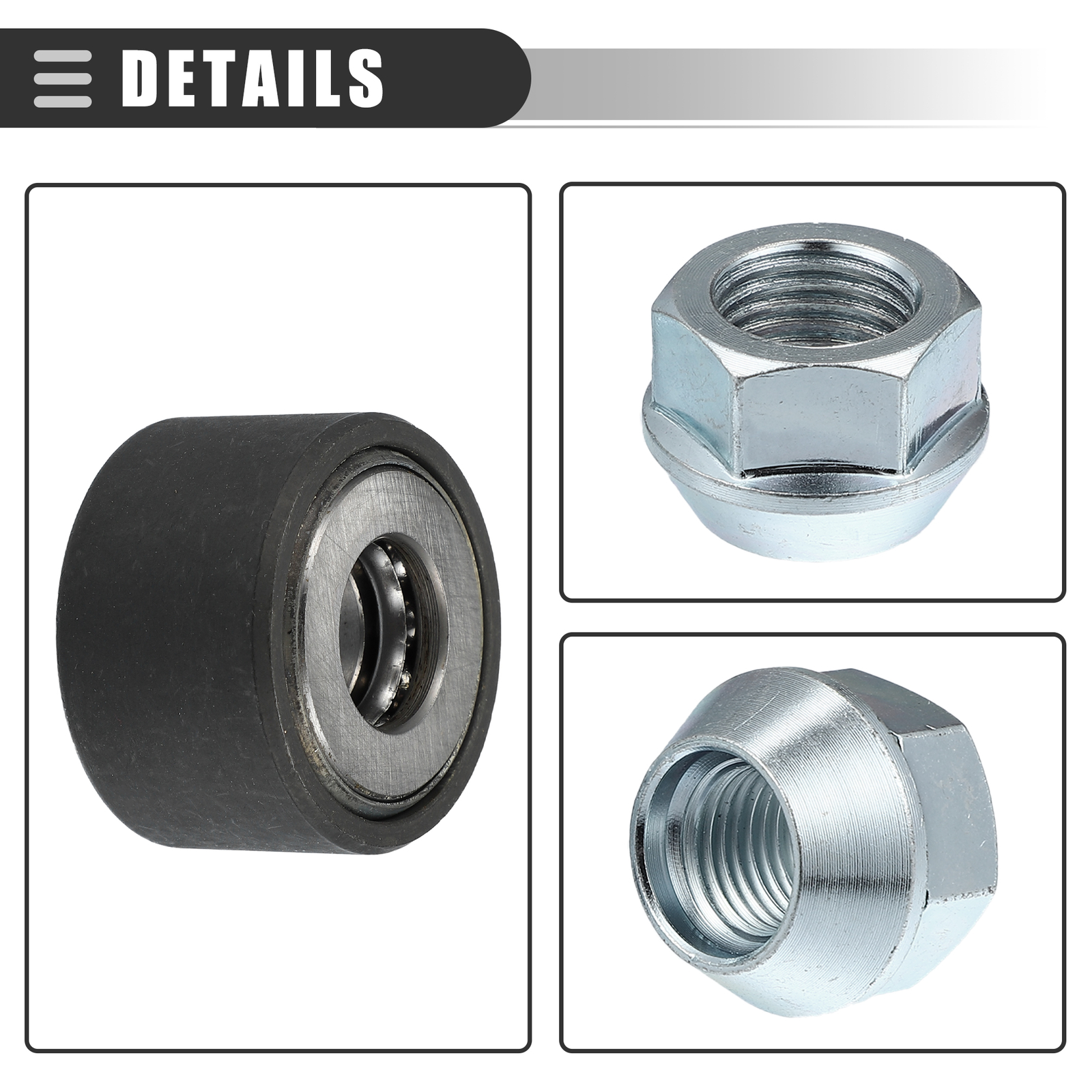 Universal Pack (2) Wheel Stud Installer Tool with 3/4″ Hex Wheel Lug Nuts