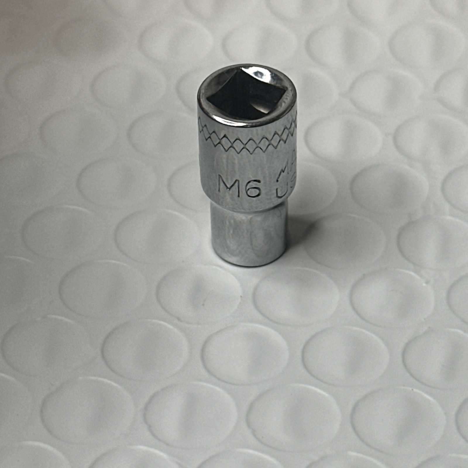 MAC Tools M6 6MMR, 1/4″ Drive, 6MM. Socket, Shallow, 6 Point Nice!
