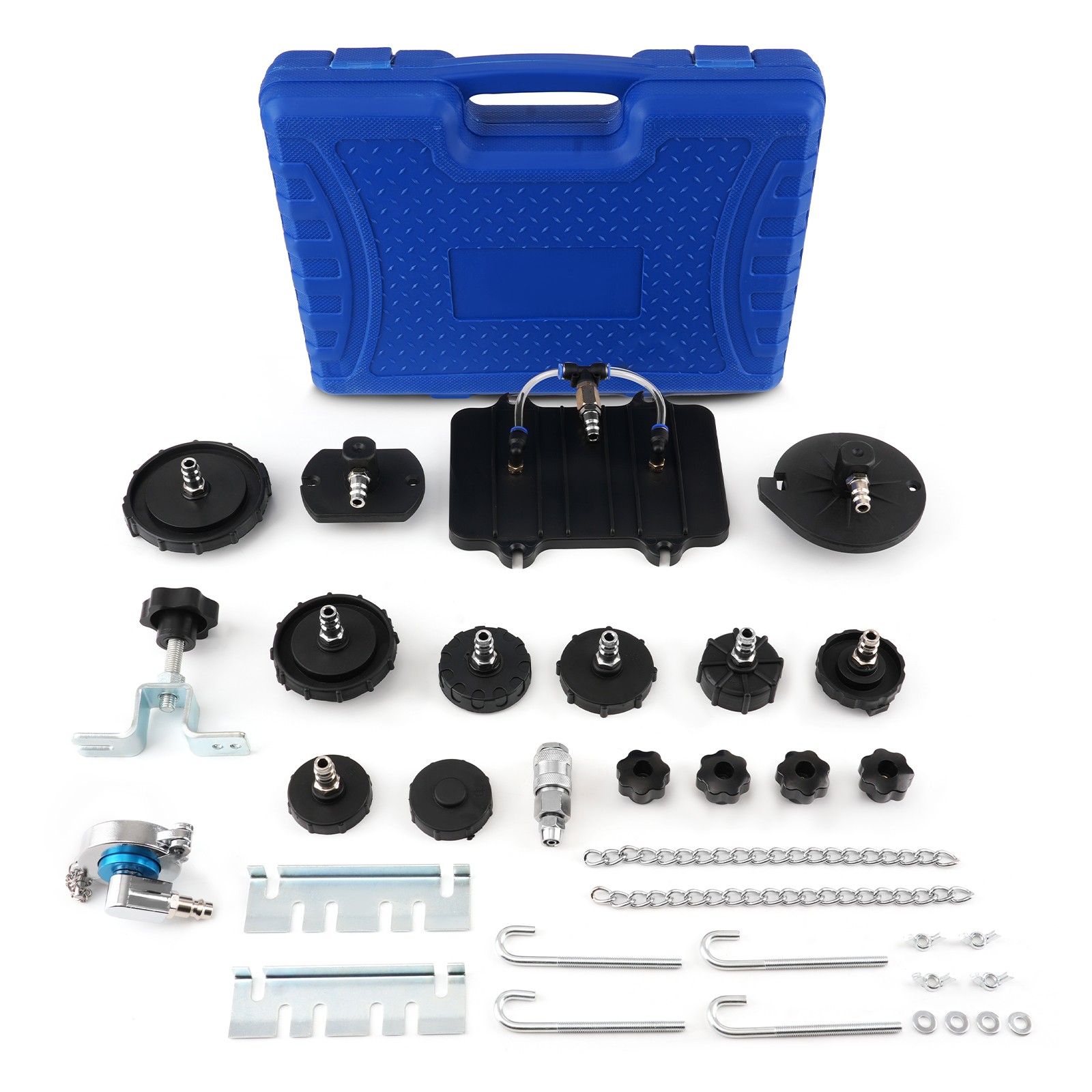 12 Pcs Brake Master Bleeder Kit Brake Bleeder Adapter Set for Most Vehicles