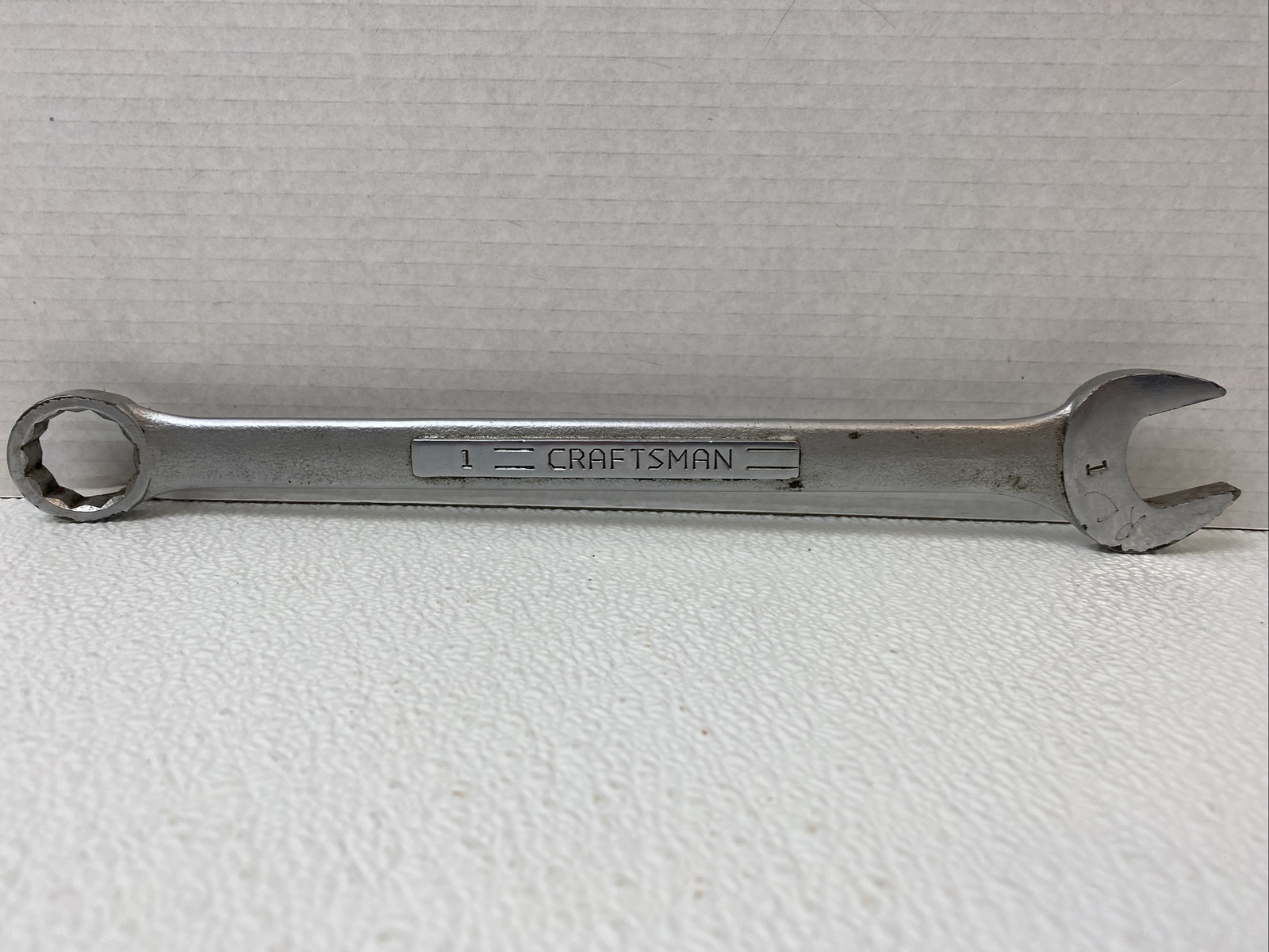 Vintage Craftsman -VV- Series 44705 Combination 12Pt Wrench 1″ USA 13.5″ Long