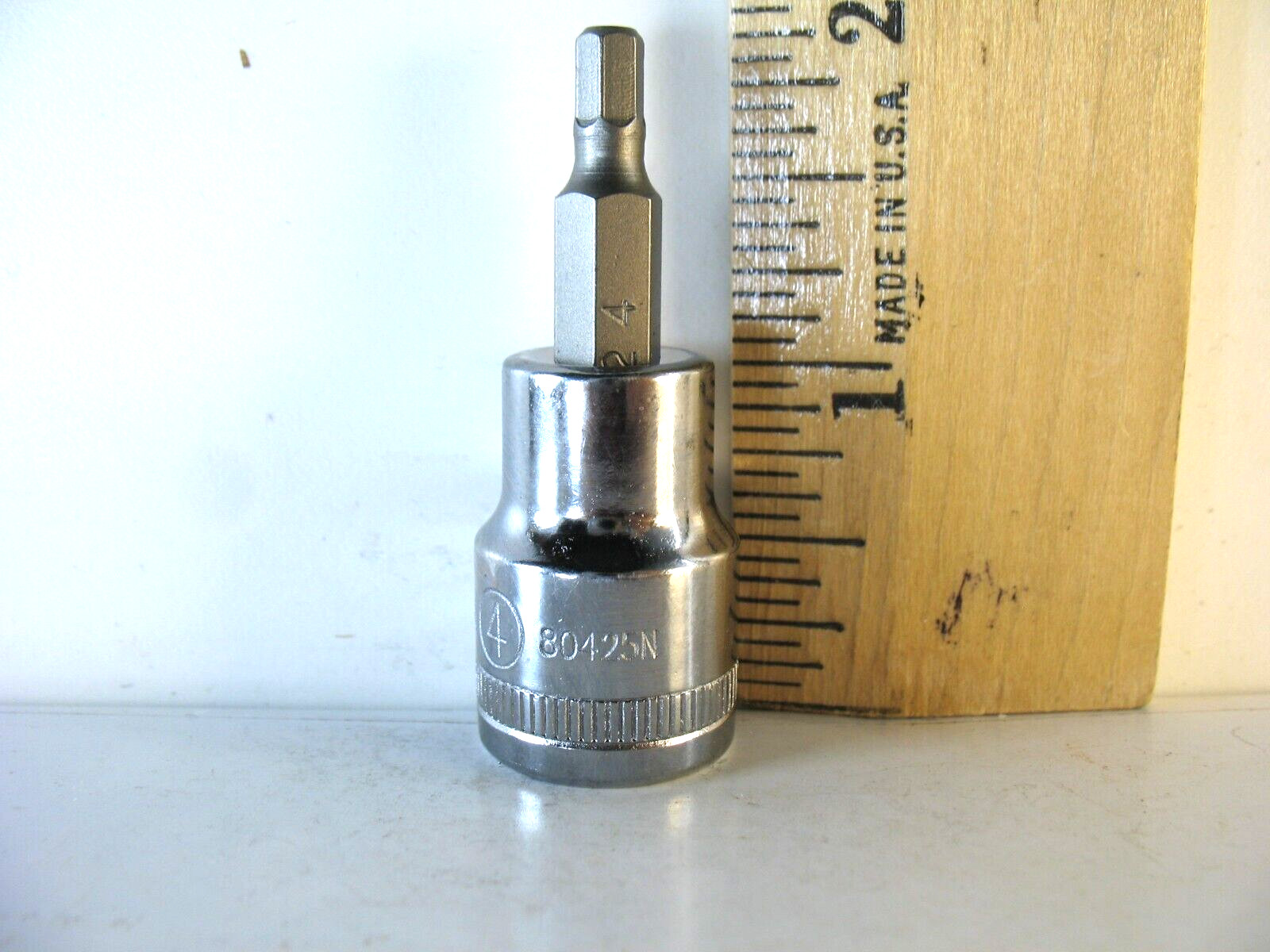 GearWrench 80425N, 3/8″ Drive Hex Bit Socket 4mm – Brand New