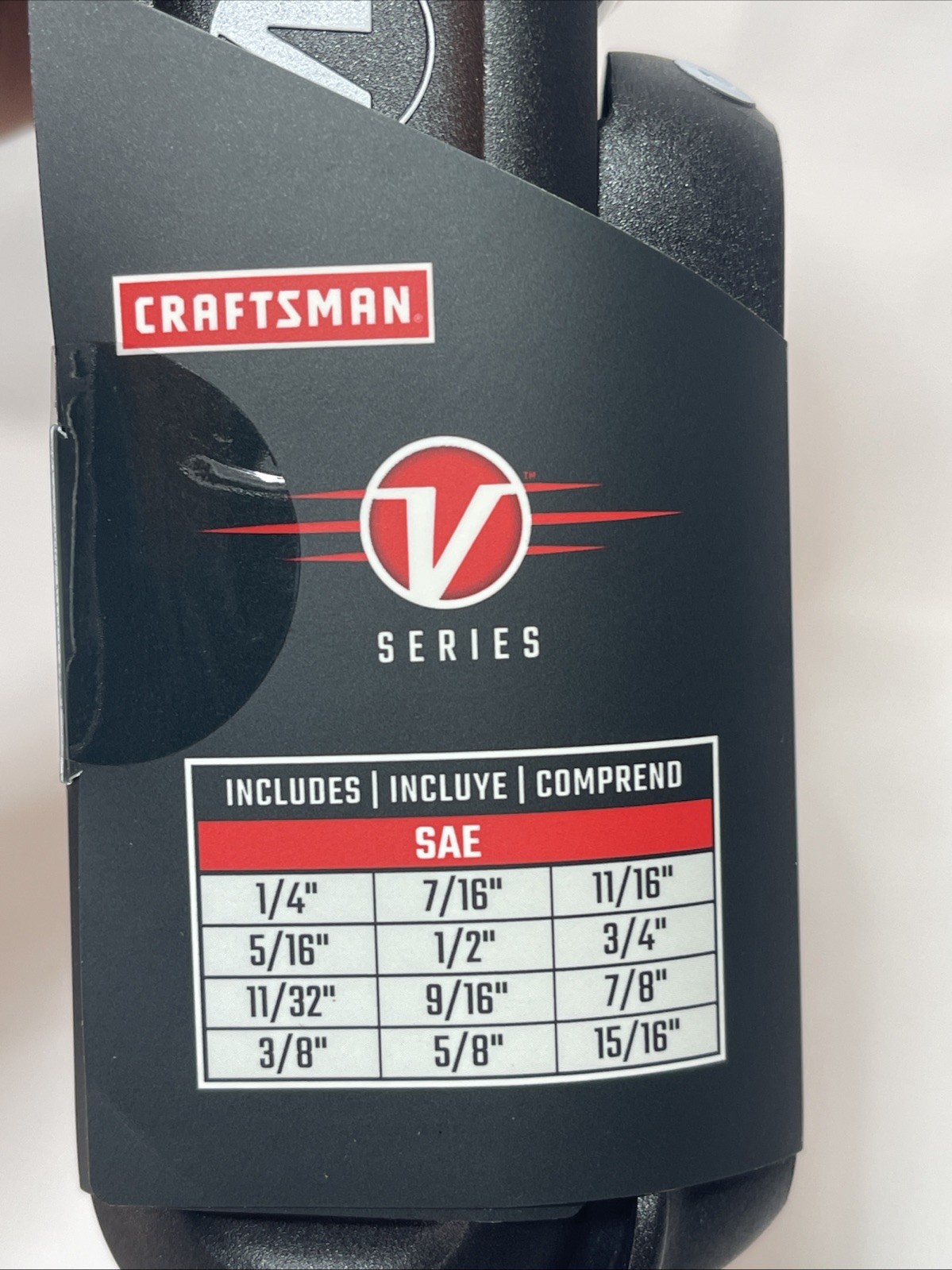 Craftsman 12 Pc V-Series Combination Wrench Sae (CMMT87300V) New