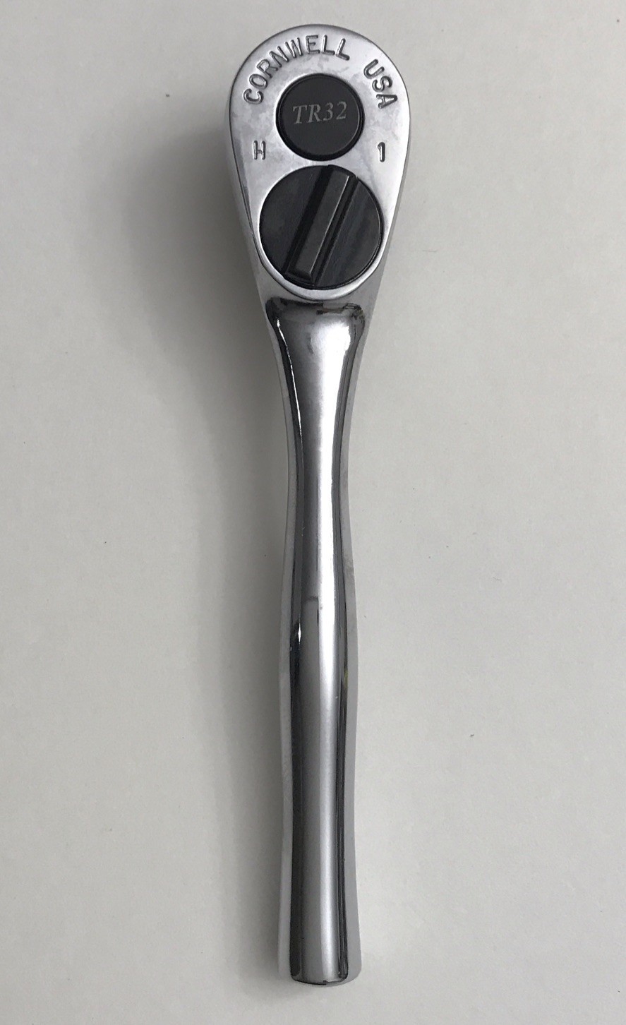 NEW Cornwell TR32 Chrome 3/8″ Drive 5″ OAL 30-Tooth Ratchet
