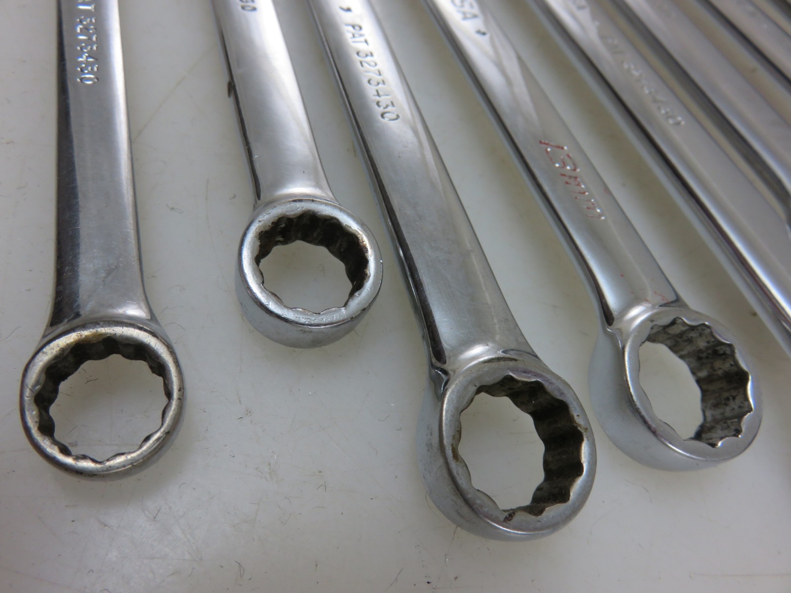 Snap-On METRIC OEXM Series Combination Wrench 11pc Set 10mm-19mm + 22mm