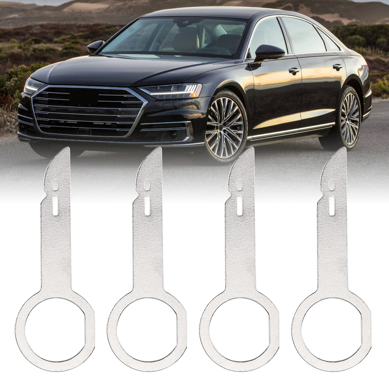 4X Radio Climate Control Removal Tool Release Key Set For Mercedes Ford Audi VW