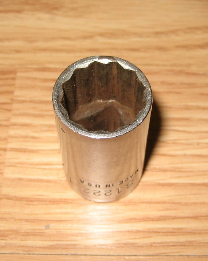 Genuine Billings Vitalloy (S1222) 11/16 12 Point 1/2″ Drive Socket **U.S.A.**