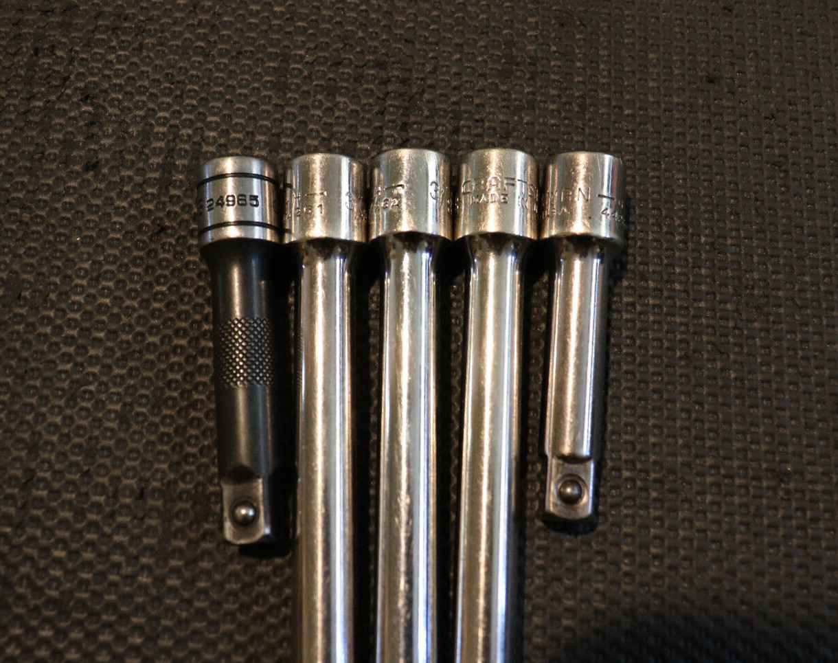 Craftsman USA 3/8» Drive Extension Set 44261 5 Piece