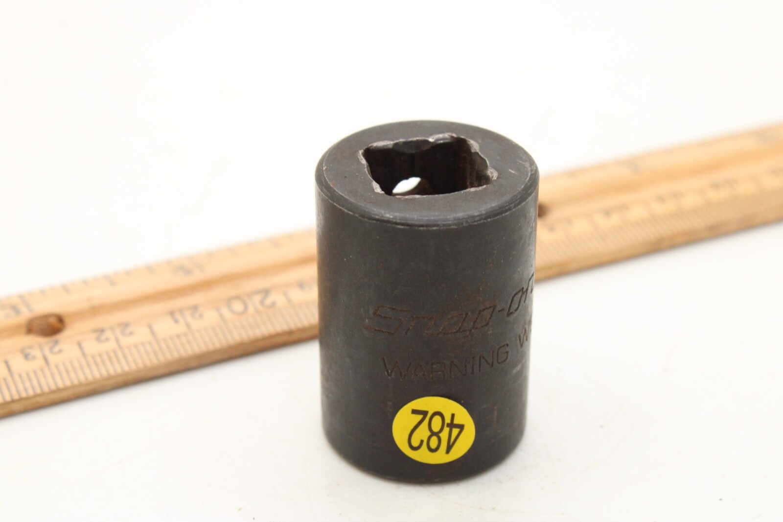 Snap-on IML220 11/16″ 1/2″ Drive 6 Point SAE Black Oxide Impact Socket USA
