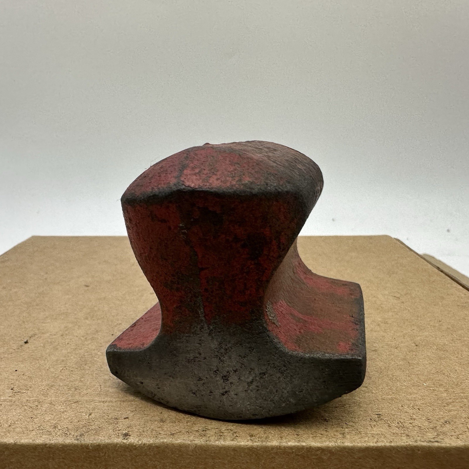 Vintage Auto Body Fender Steel Anvil Dolly Tool Bodywork Tool