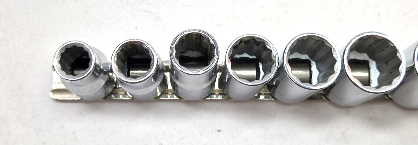CRAFTSMAN 10 piece 1/2″ Drive SAE Socket Set 12 Point 7/16″-1″ Standard Tool 475