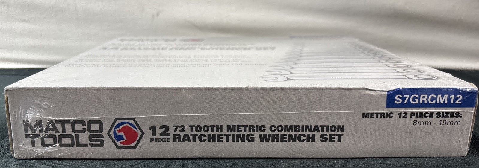 Matco Tools 12 Metric 72 Tooth Combo Ratcheting Wrench Set S7GRCM12 NEW Sealed