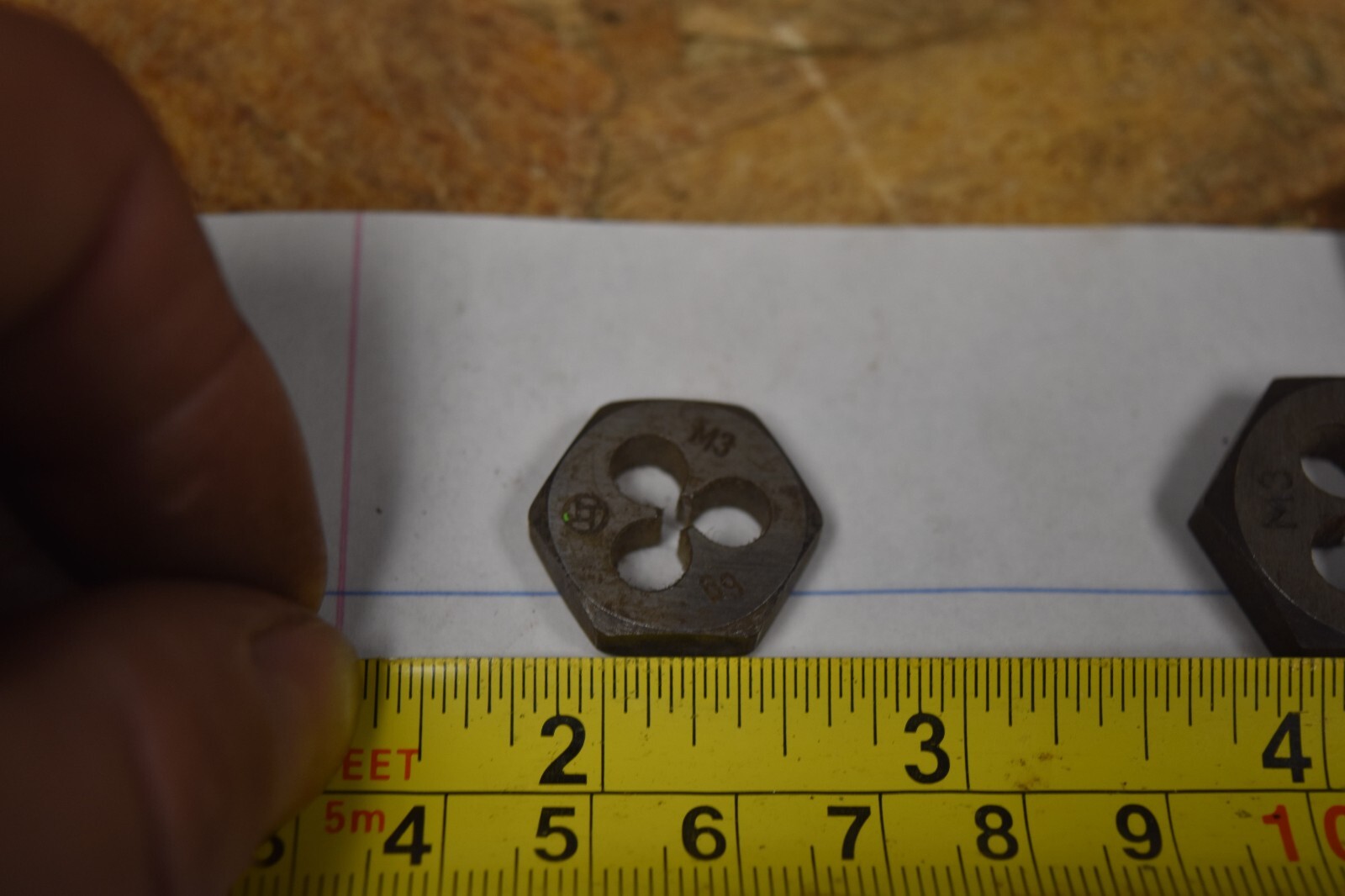 10 PC LOT METRIC RETHREADING DIE M24 M30 M16X1.5 M12X1.75 M3-6G M3 FREE SHIPPING