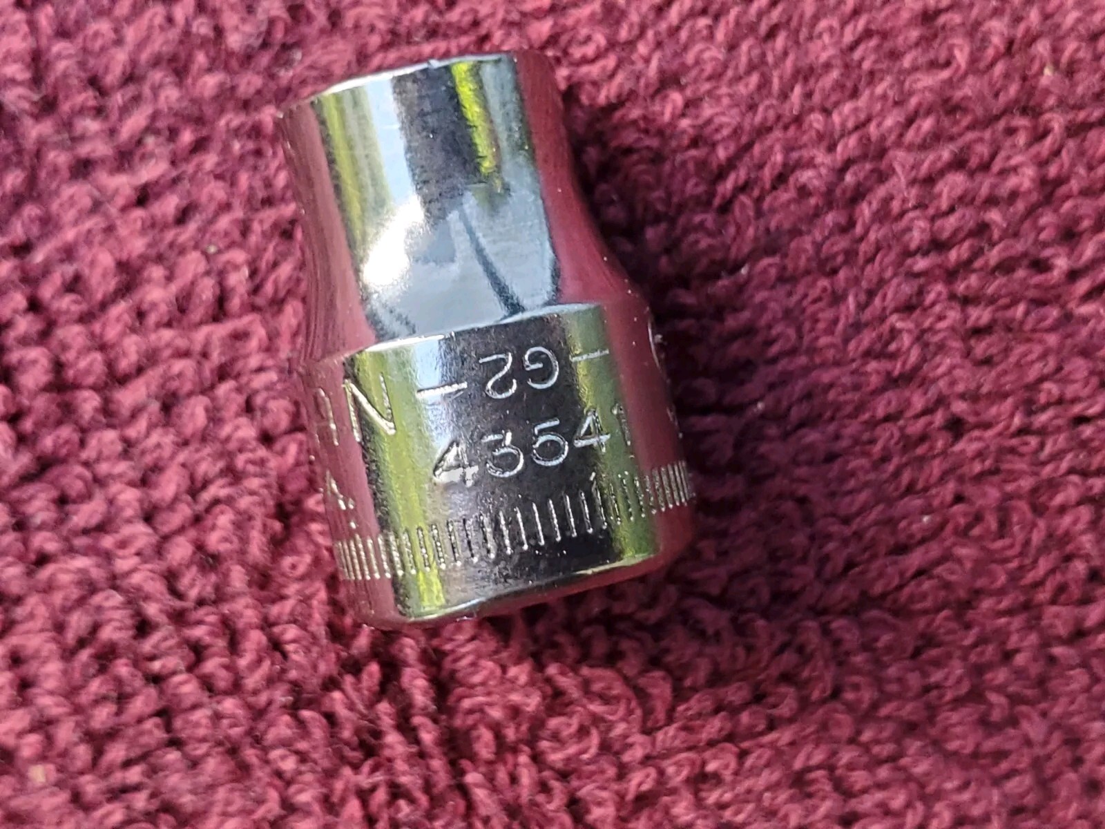 Craftsman 9mm Socket 6 Pt. 3/8» Dr. Inverted G2- 43541 USA, NOS. Loc:case