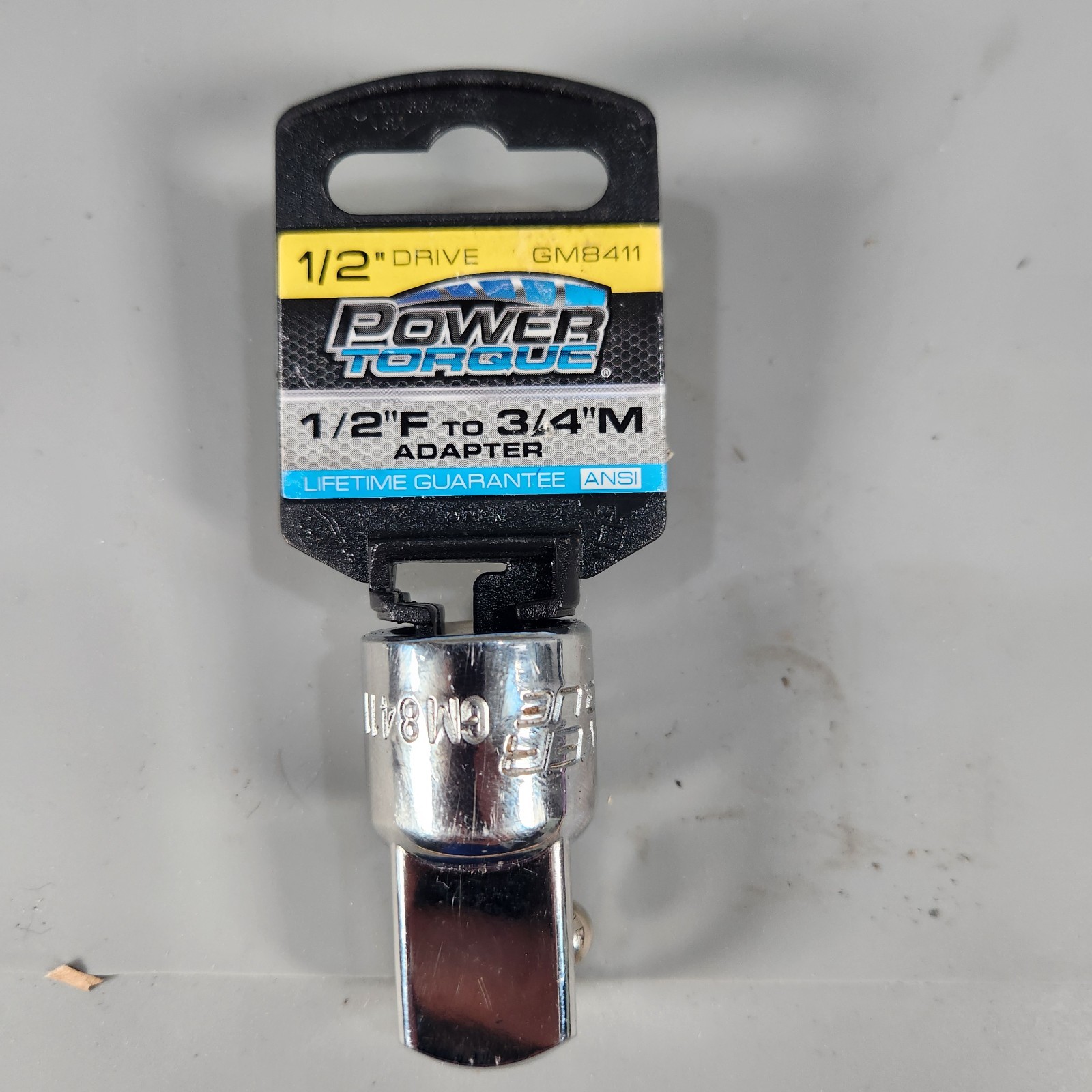 Power Torque 1/2″ F to 3/4″ M Drive Adapter – GM8411 New