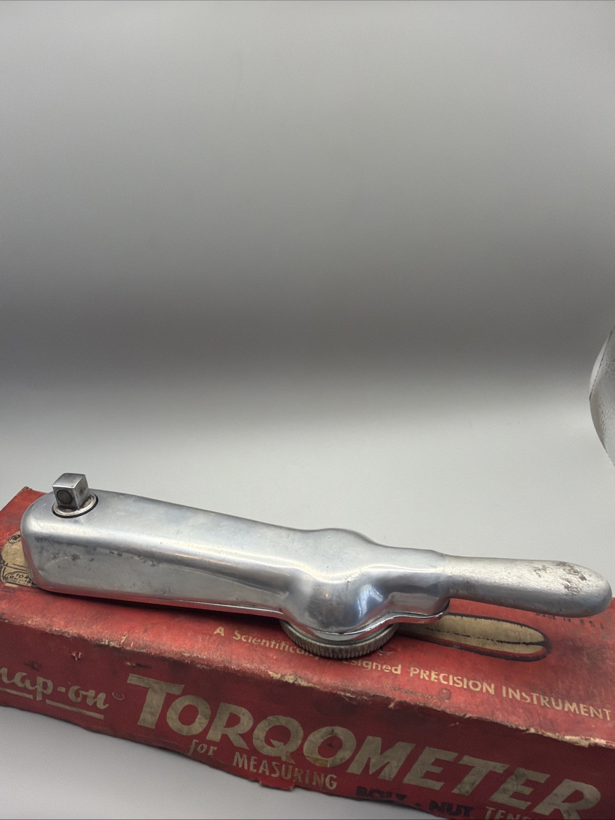 VINTAGE SNAP-ON TQ12B 3/8″ Drive Torqometer 150 Inch-Pounds Torque Wrench