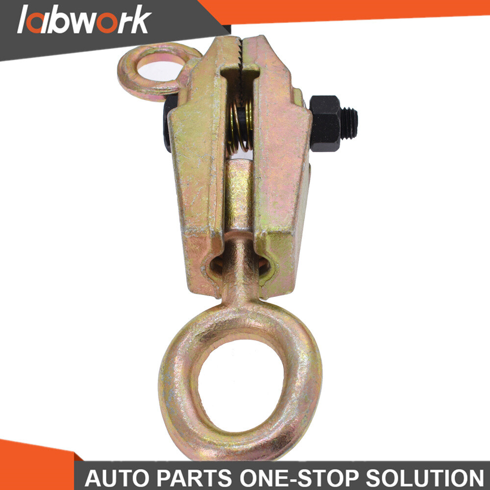 Labwork 2 Way Frame Back 5 Ton Self-tightening Grip Auto Body Repair Pull Clamp