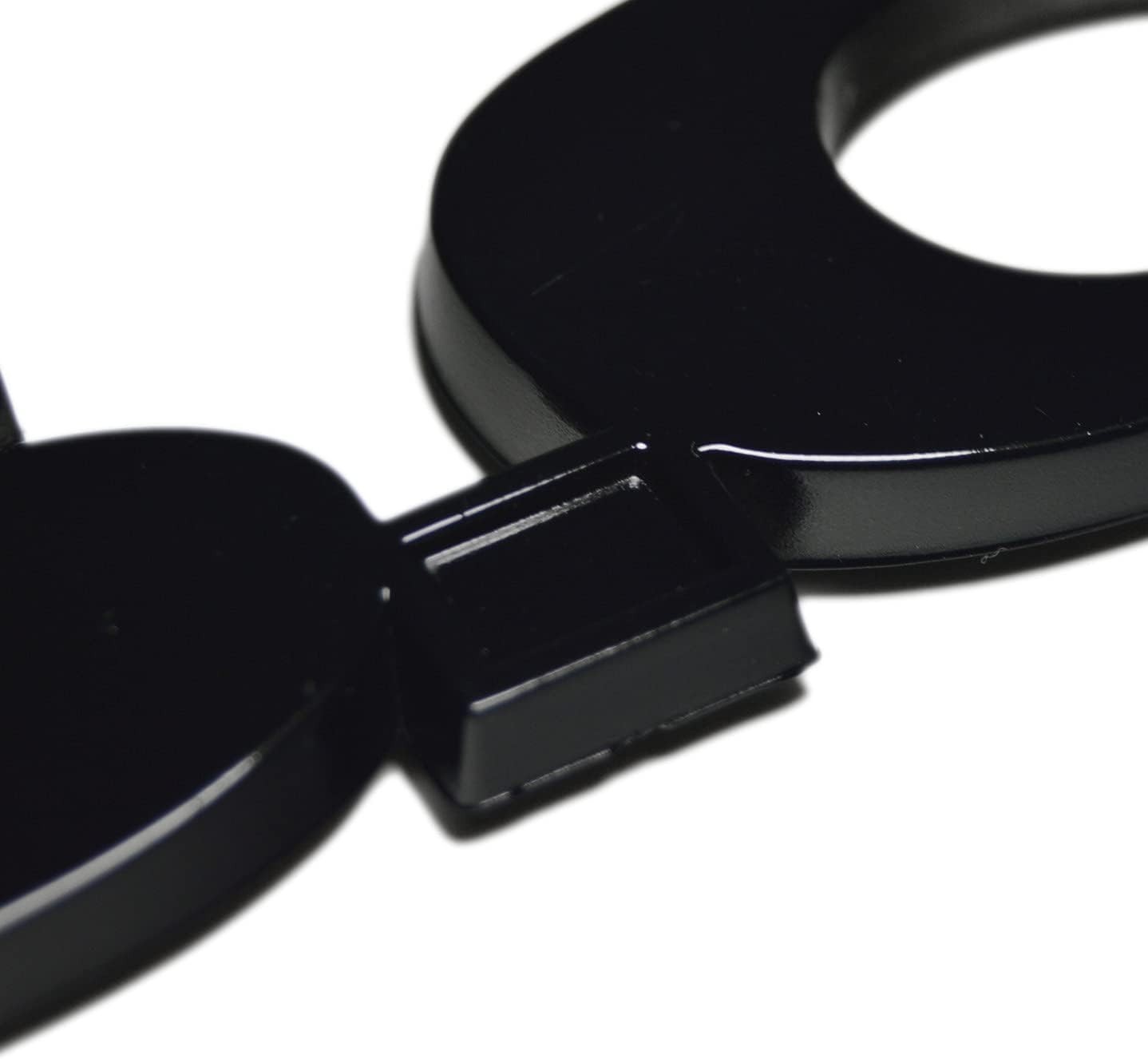 2 Pieces(Pair) 5.0 Liter Door Fender Side Emblem 2011-2014, All gloss black