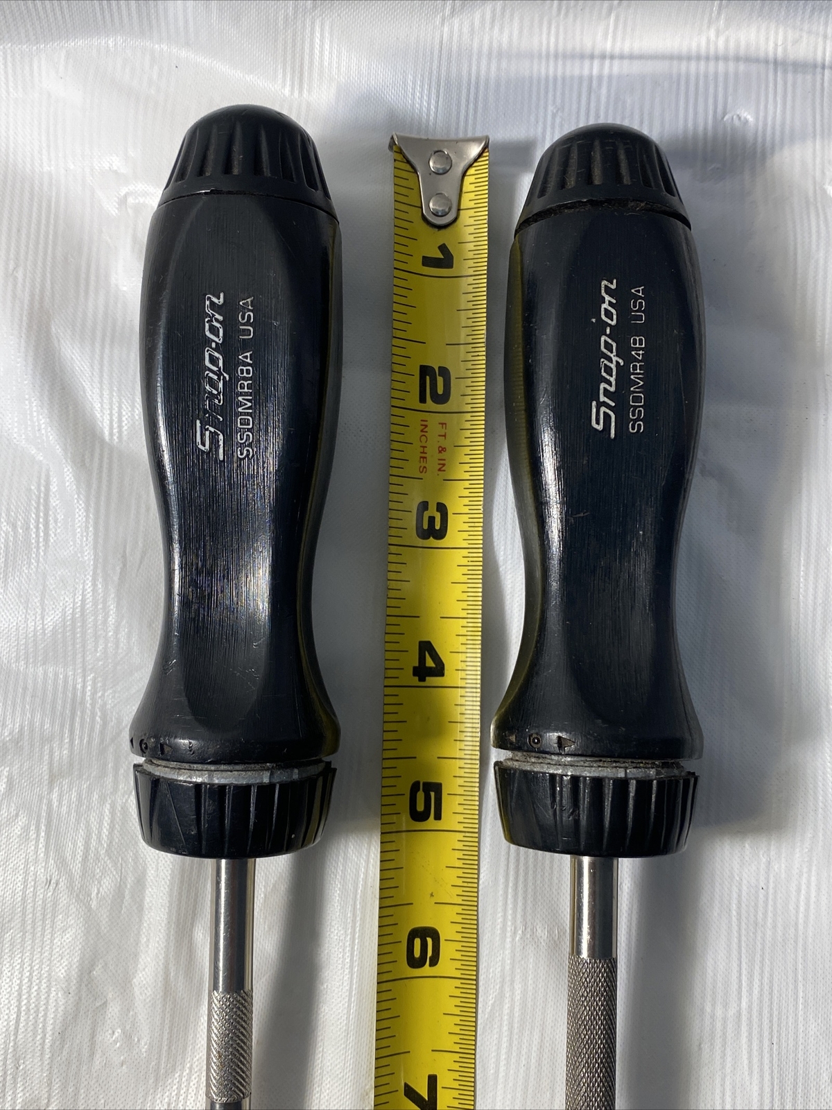 Snap On Ratcheting Screwdriver Set SSDMR8A and SSDMR4B