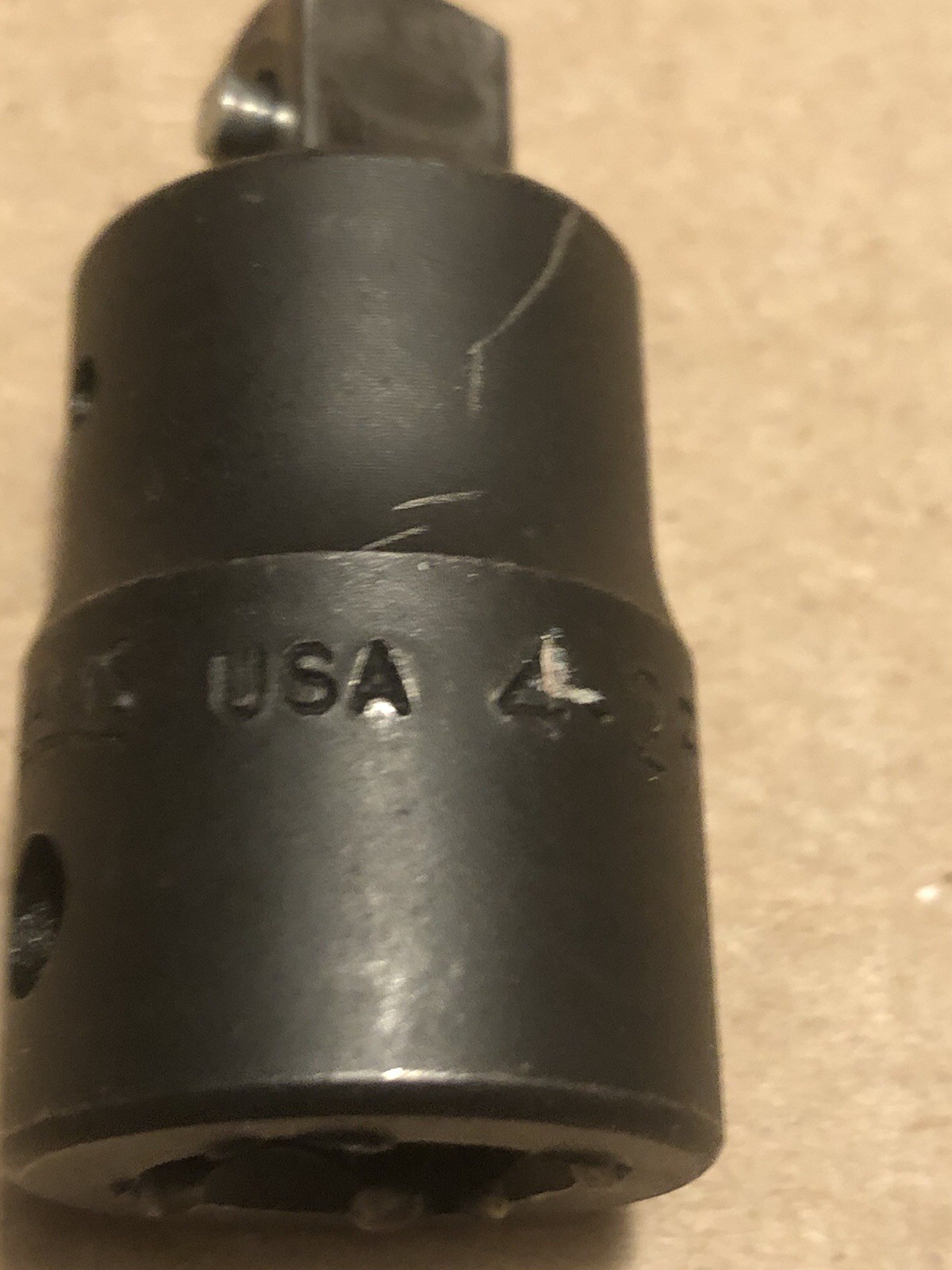 1/2″Drive-3/8″Drive Impact Adaptor Black Industrial Finish Williams®USA 4-2F