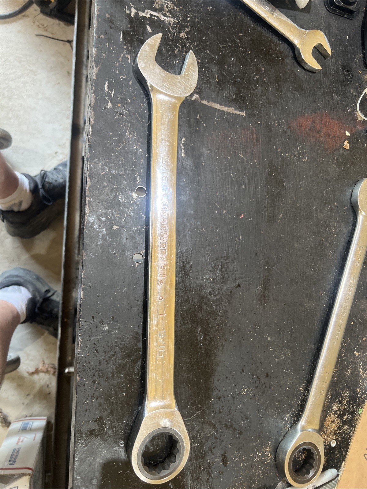 Gearwrench Huge Size 1 5/16 Ratcheting Combination Wrench