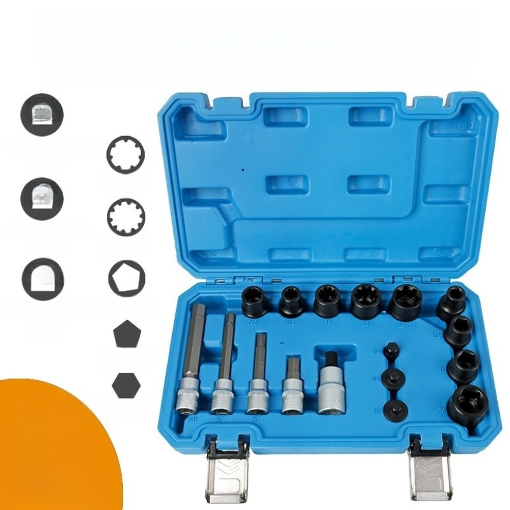 Brake Caliper Socket Brake Caliper Tool Chrome Vanadium Alloy Socket And Bit Set