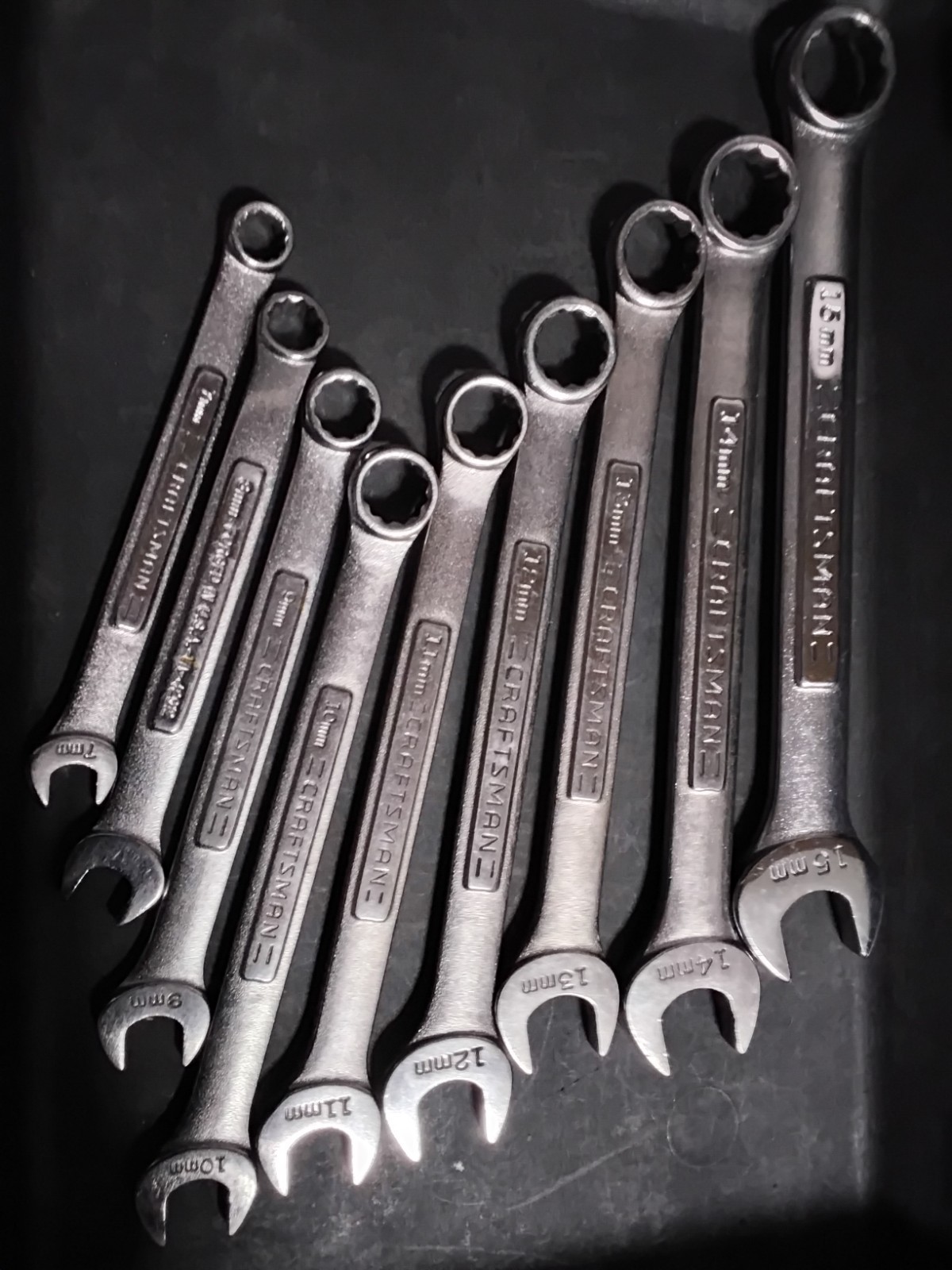 Craftsman Tool Box Organizer Plastic Mechanic Socket Ratchet Set 3 Drawer USA