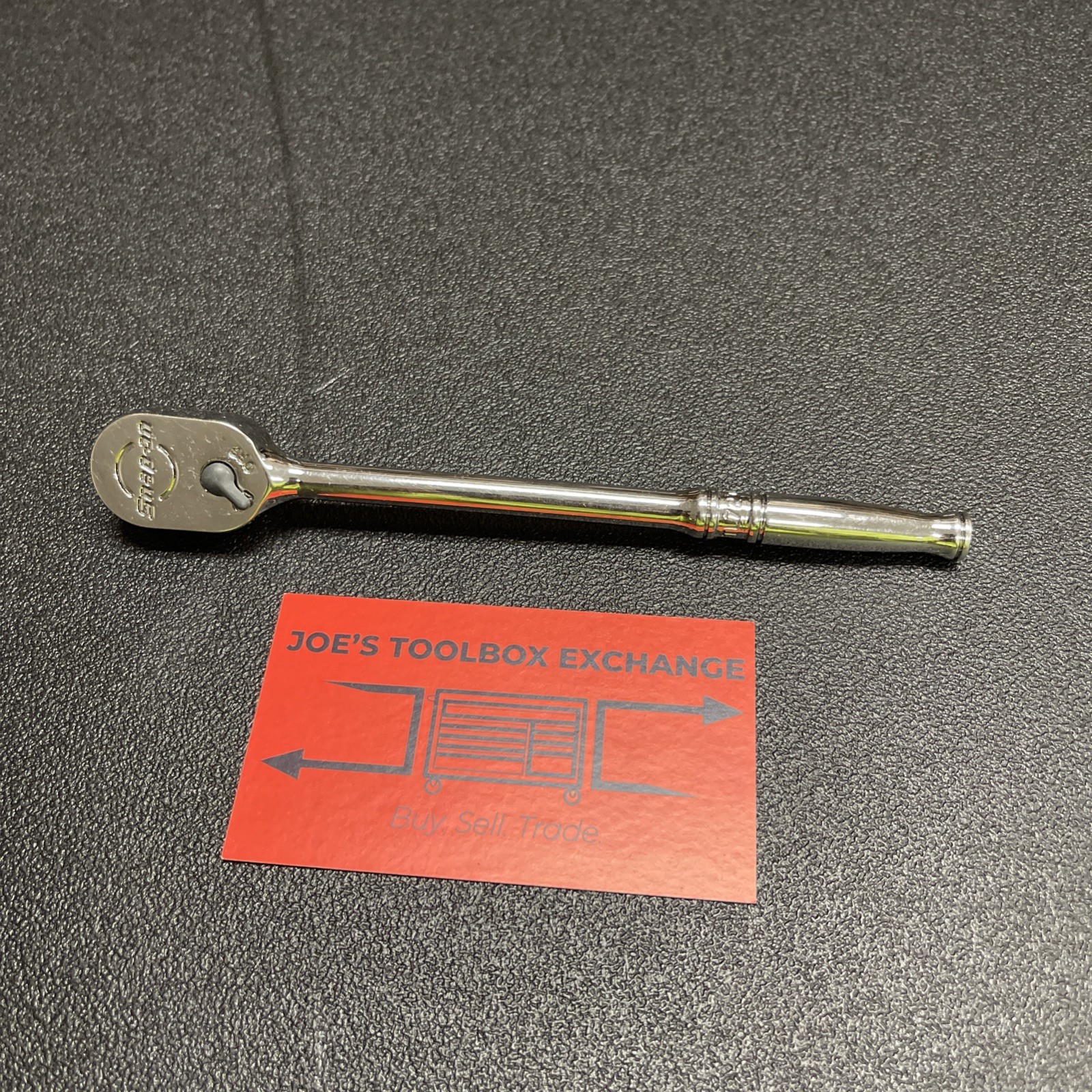 Snap-on Tools USA 1/4″ Drive Chrome Long Handle Fixed Head Ratchet TL72