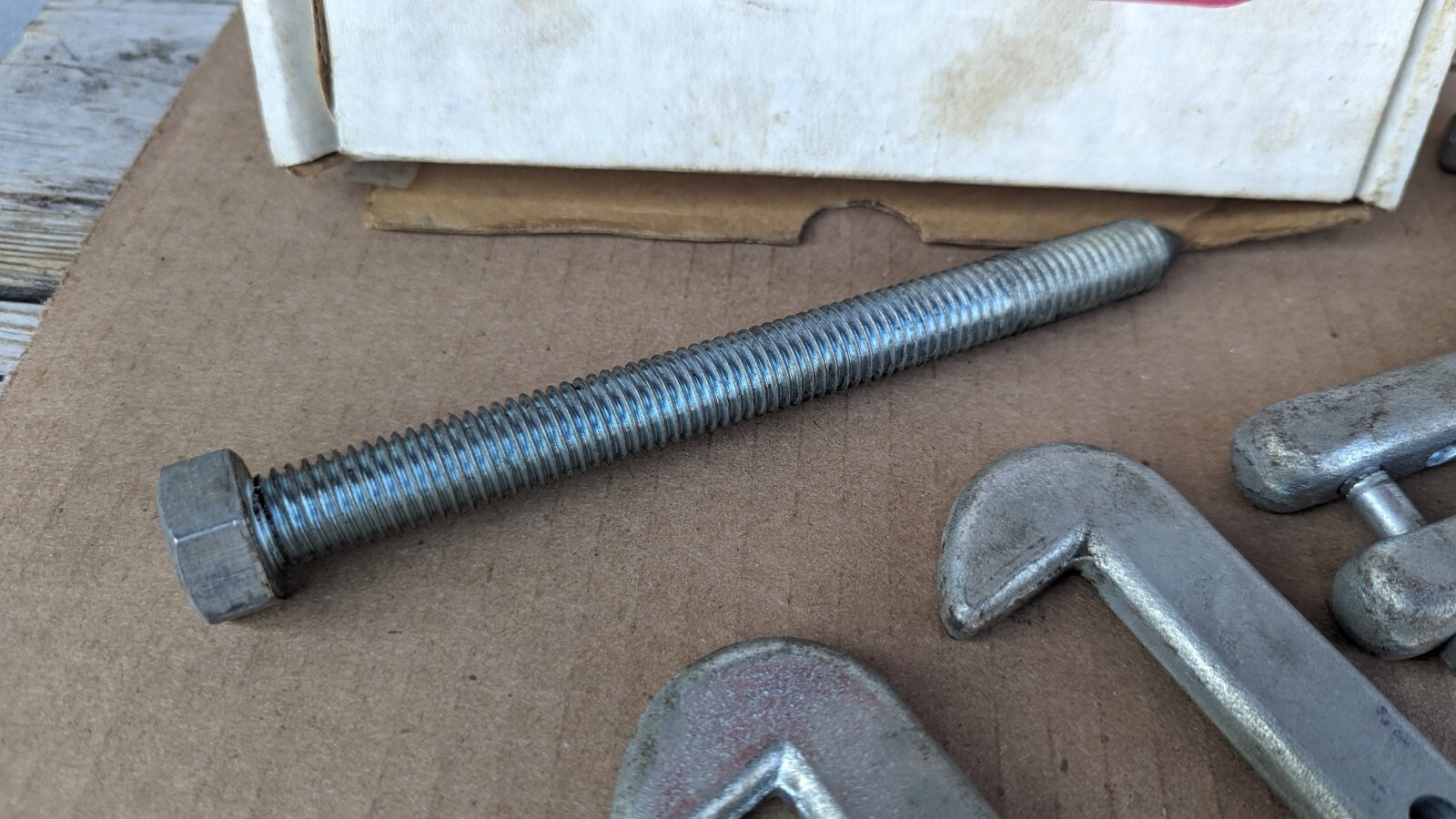 Vintage Dayton Electric USA # 15X718 Puller Large Gear and Pulley Puller Set