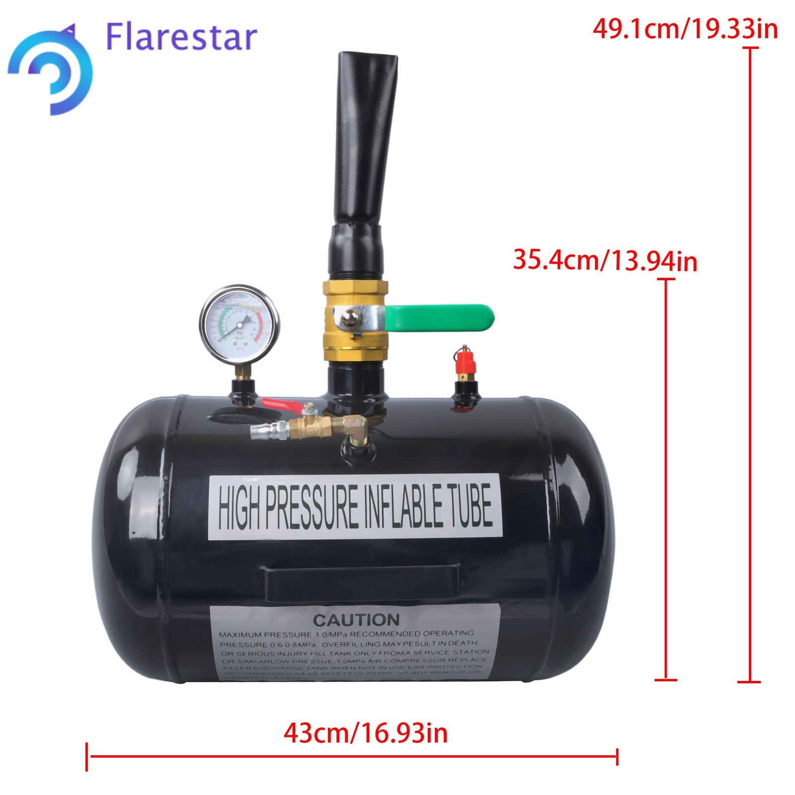 5 Gallon Air Tire Bead Seater Blaster Tool Seating Inflator Truck ATV 145PSI New