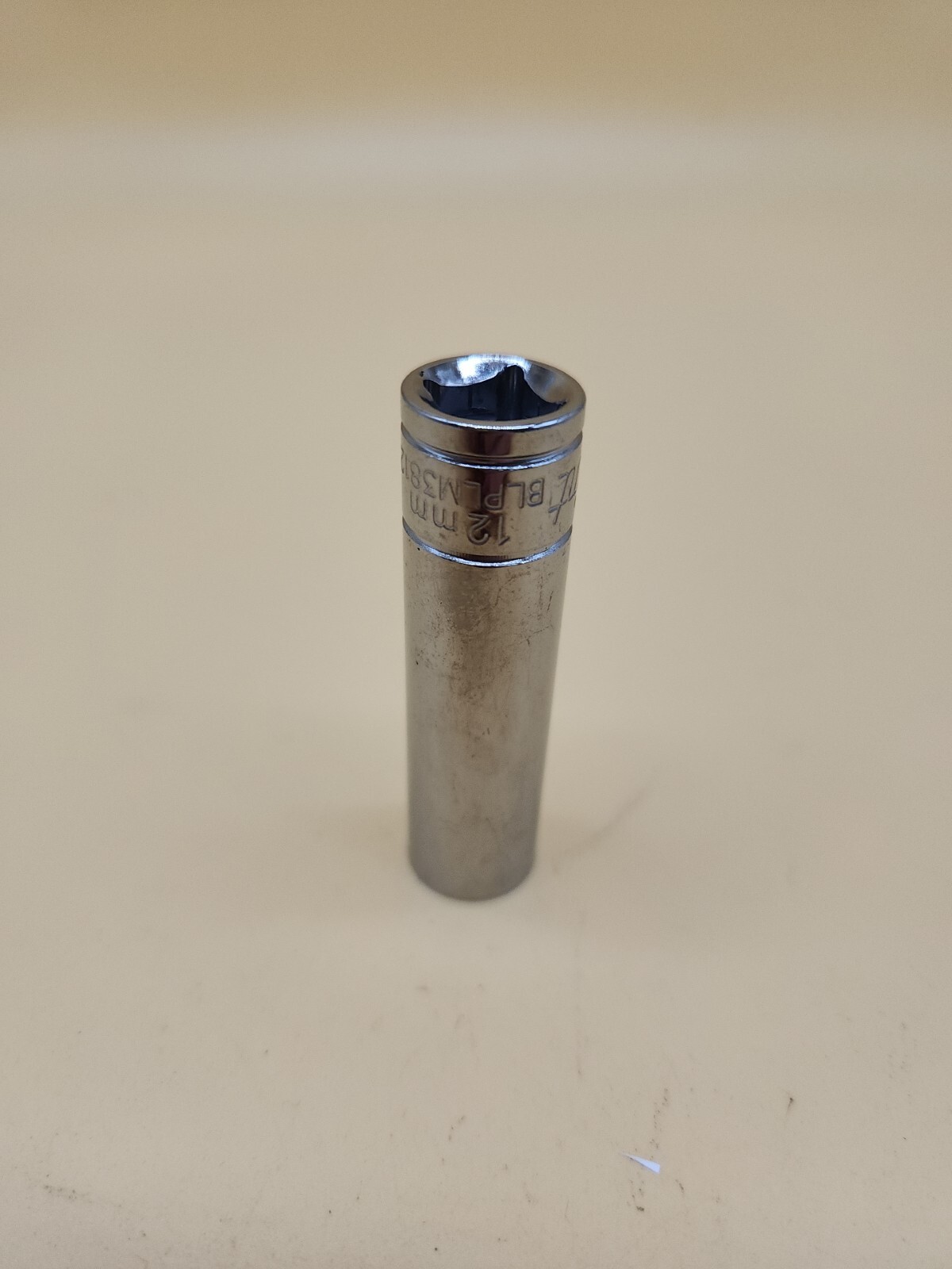Blue-Point Tools 3/8″ Drive 12mm Metric 12 Point Deep Chrome Socket BLPLM3812