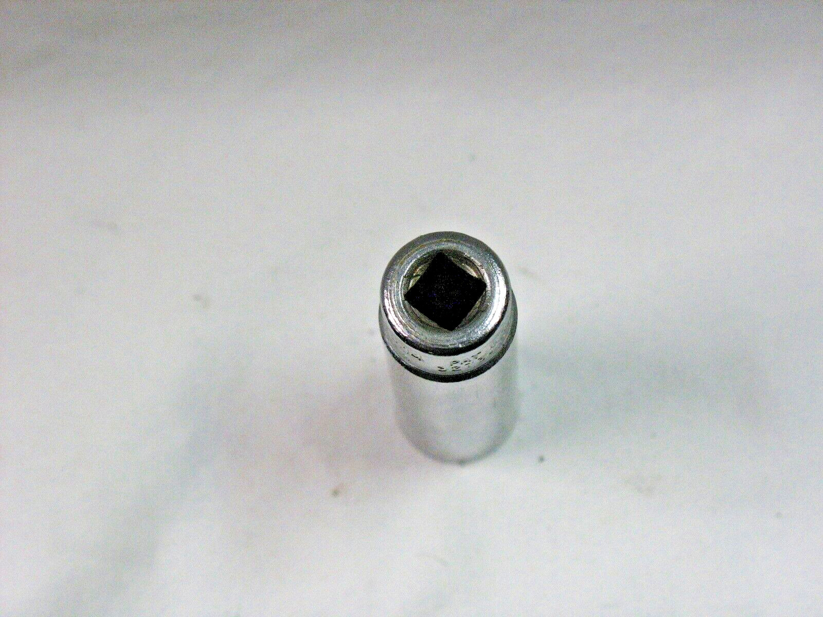 Snap On 7/16″ 1/4″ Drive 6 Point Deep Chrome Socket STM14