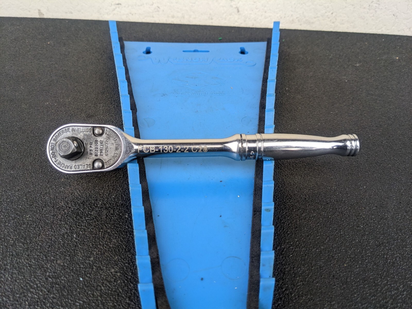 #bk307 Snap-on Tools Socket Ratchet 3/8″ Drive F80FOD F80 FOD Chrome 7″ USA