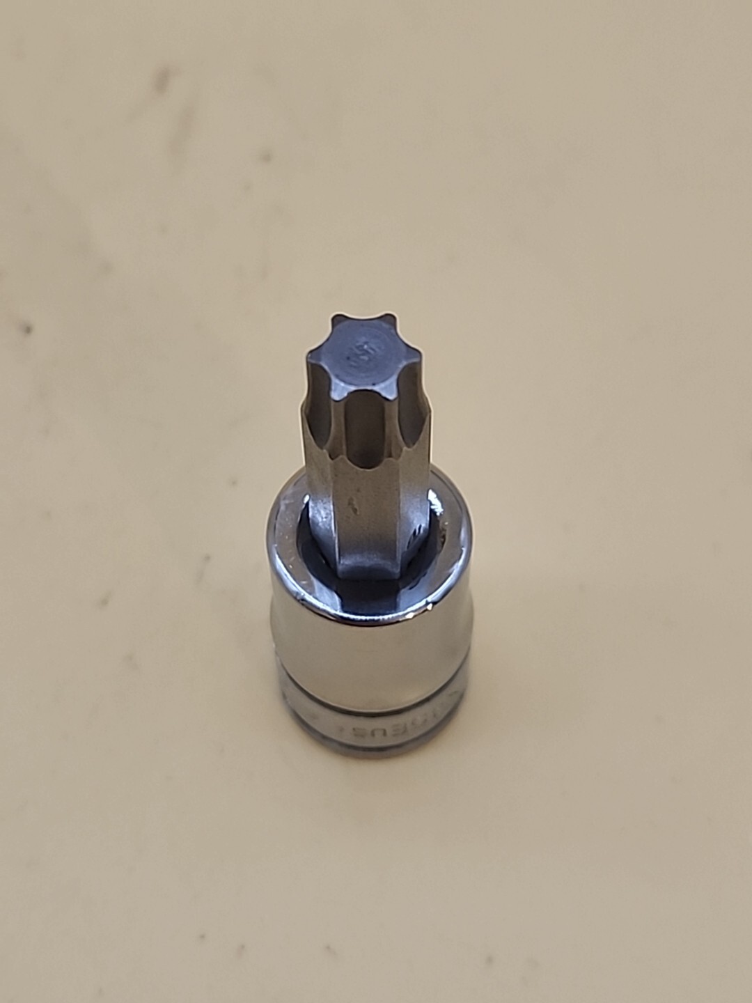 Snap-on Tools 3/8″ Drive T45 Standard Torx Bit Chrome Socket FTX45E USA