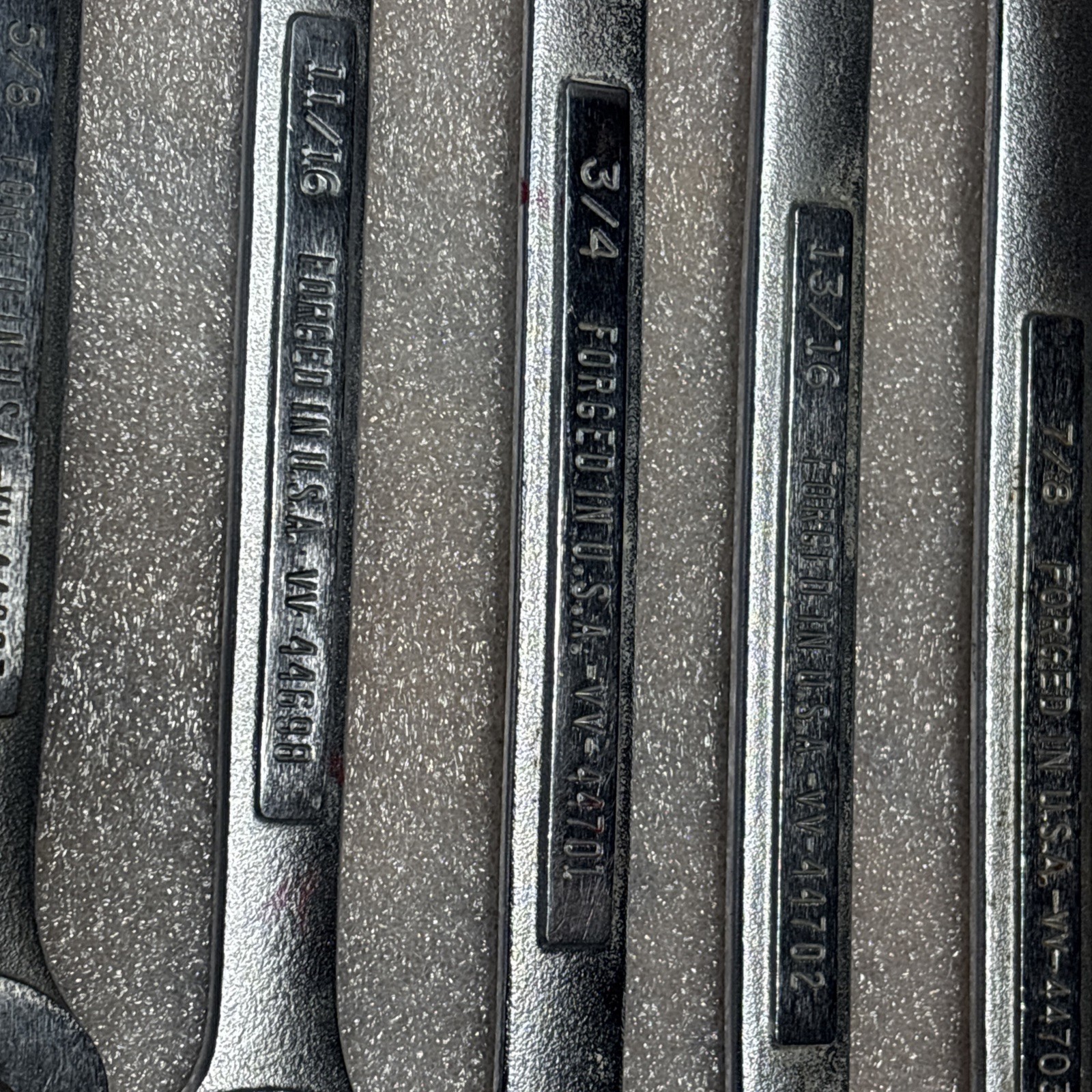Craftsman 12 Point Combination SAE Wrenches – VV series