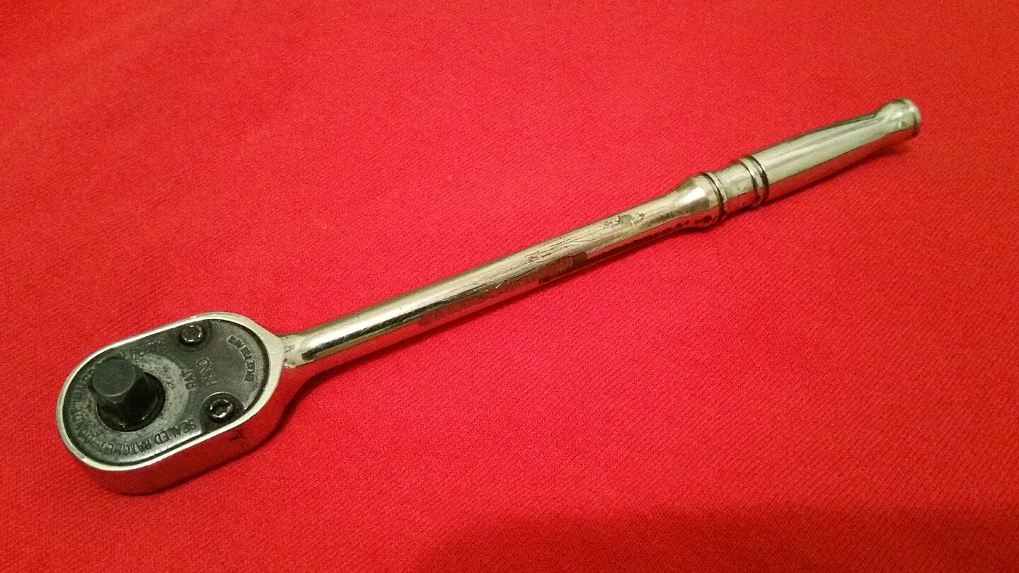 Snap-on TL72 Long Handle 1/4″ Drive Fine Tooth Ratchet